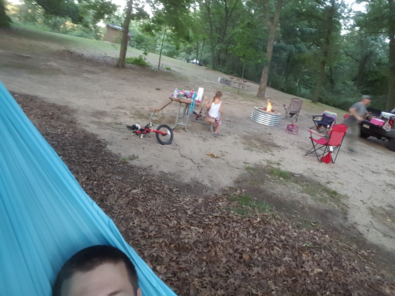 Camper submitted image from Green Lake Rustic Campground — Waterloo Recreation Area - 4
