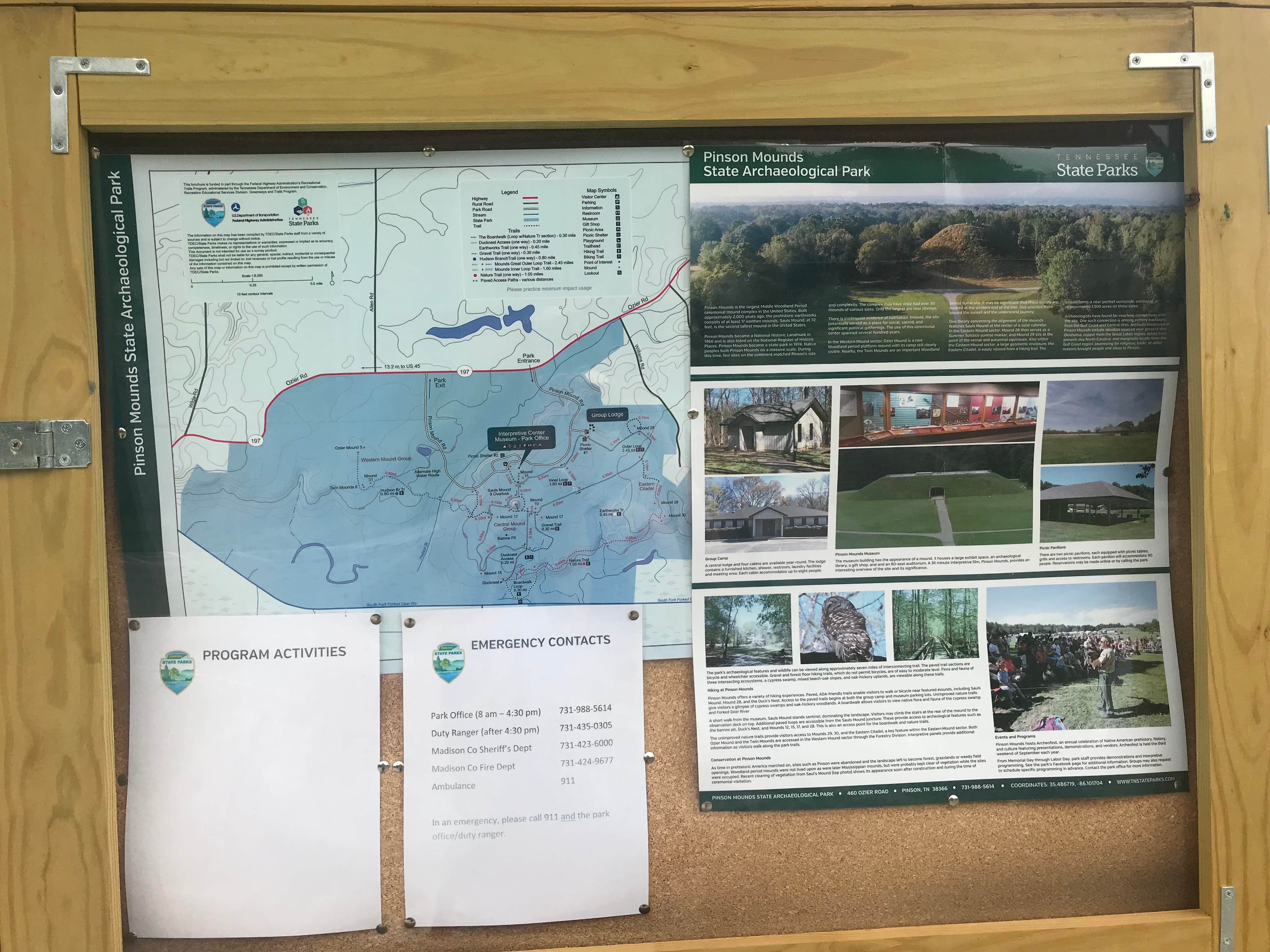 Camper-submitted photo at Pinson Mounds Group Camp — Pinson Mounds State Archaeological Park near Pinson, TN