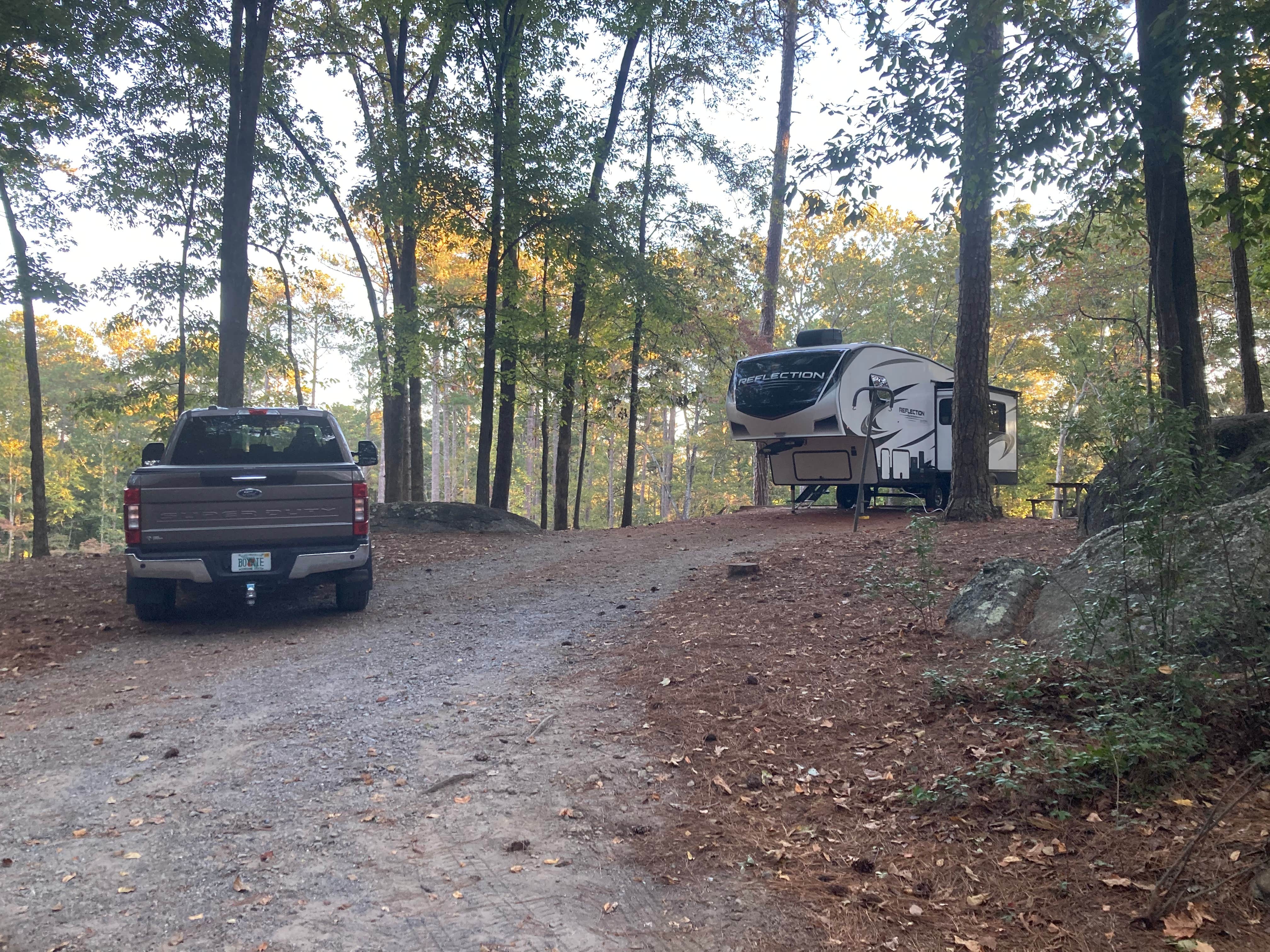 Kevin H.'s photo of rv camping at Red Top Mountain State Park Campground near Allatoona Lake
