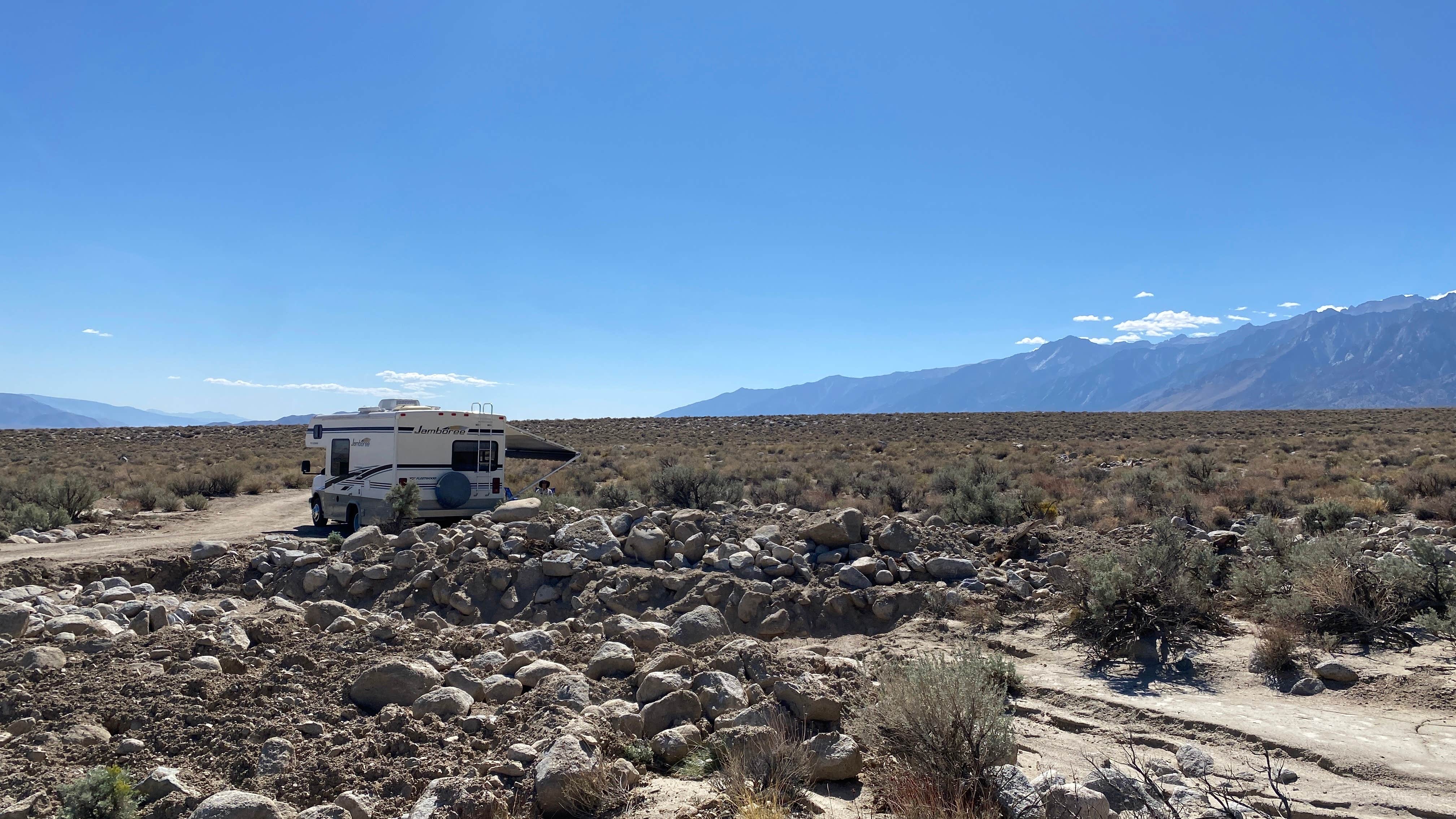Camper-submitted photo at Independence BLM Dispersed near Big Pine, CA
