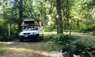 Camping near High Hopes Farm : Wooded Meadows, Joyce, Washington