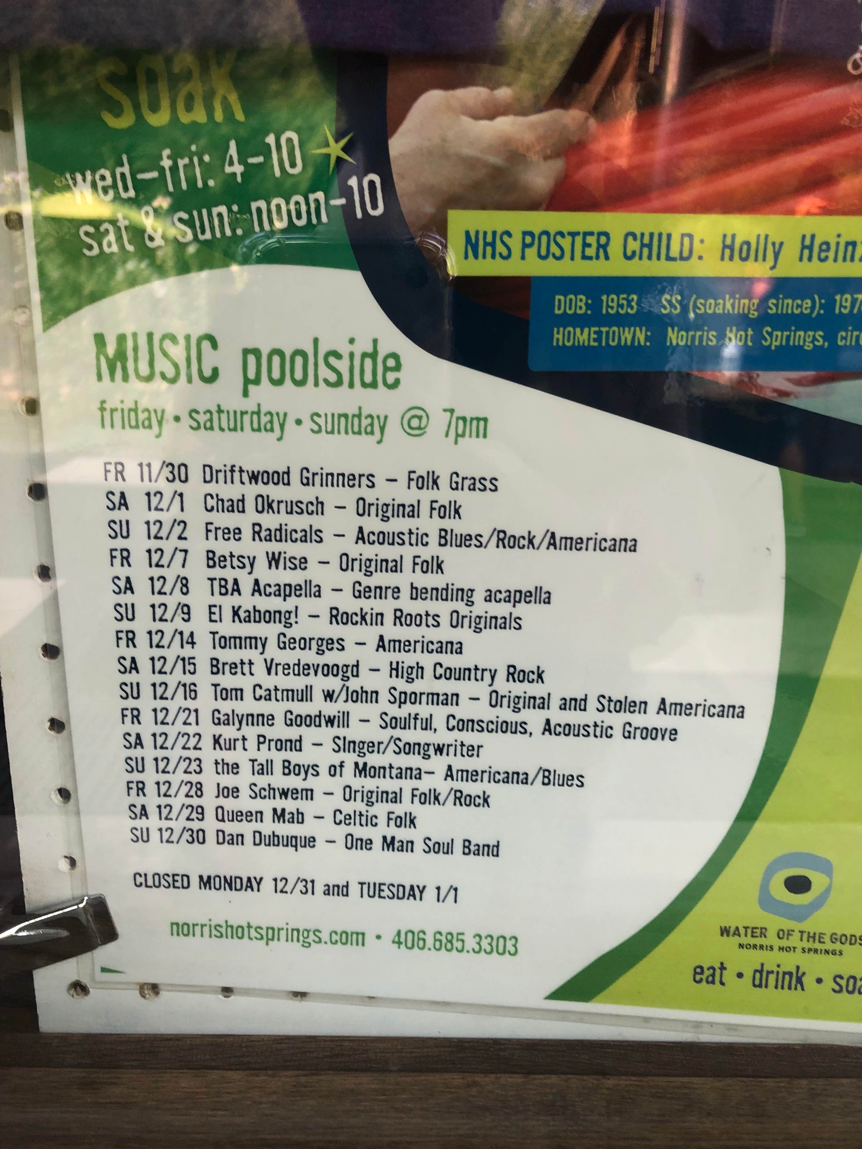 Camper-submitted photo at Norris Hot Springs near Ennis, MT