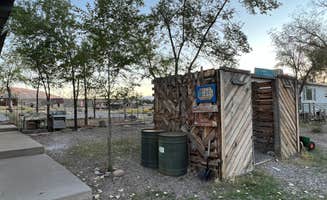 K's photo of a cabin at Mystic Hot Springs near Sterling, UT