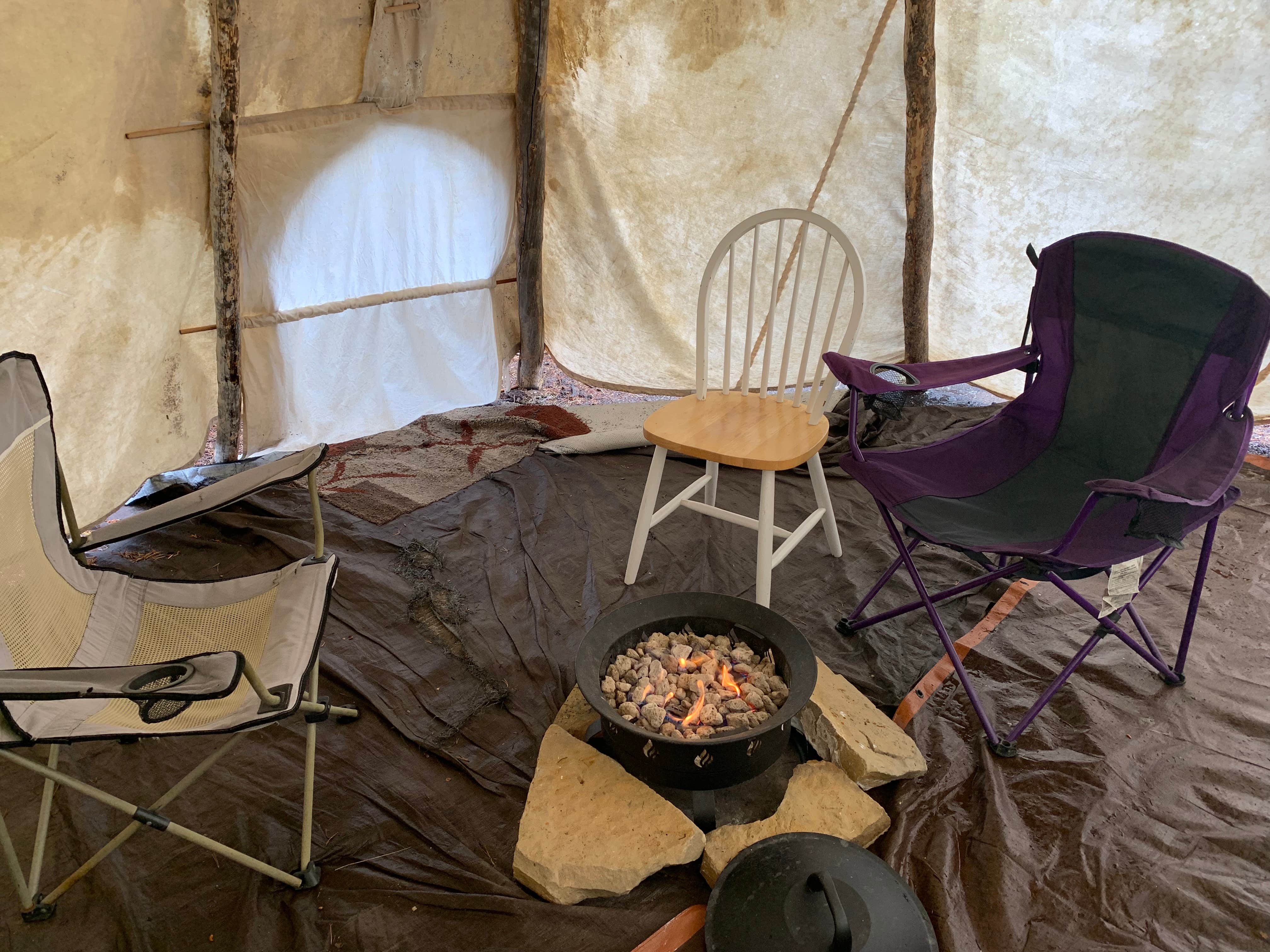 Camper submitted image from Tipi Tranquility - 2