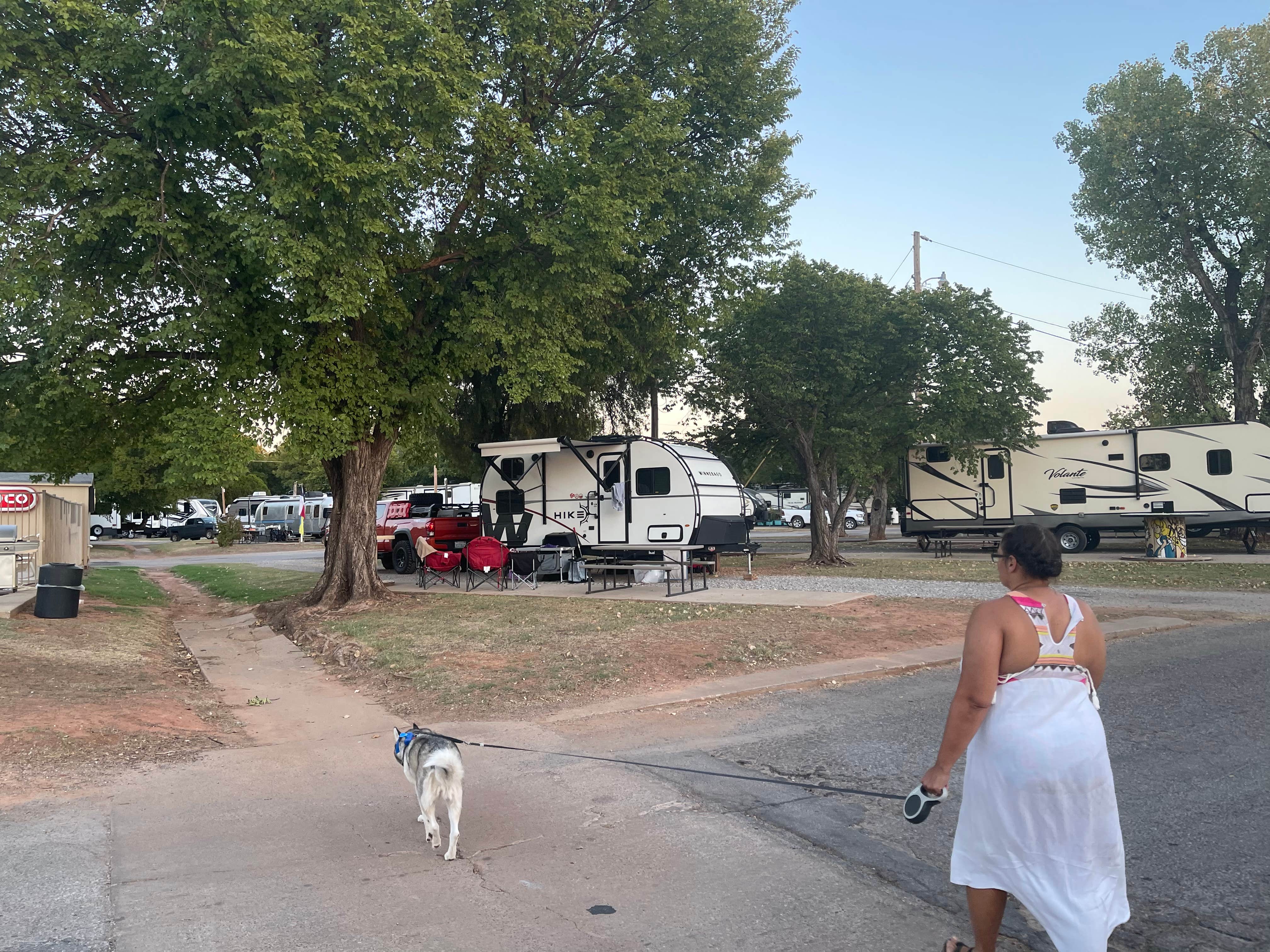 Luis G.'s photo of camping with pets at Wichita Falls RV Park near Cache, OK