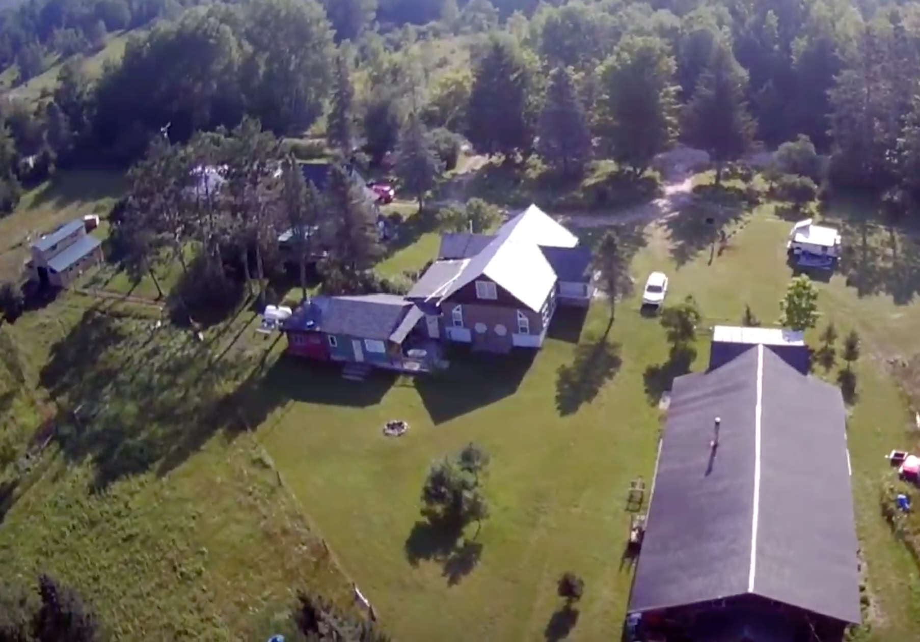 Camping near Rose Lake Park: Harvest Village, Luther, Michigan