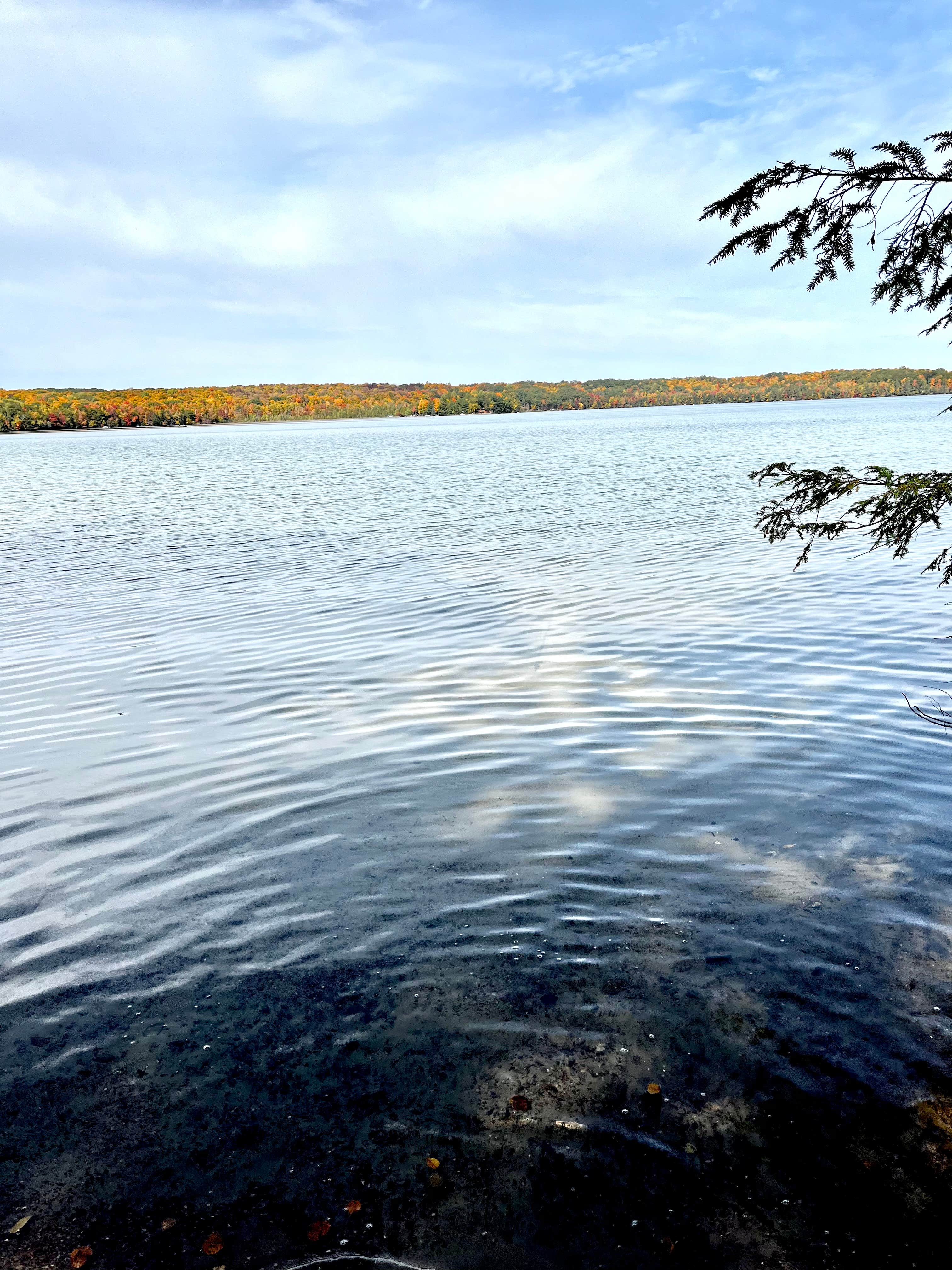 Camper-submitted photo at Boulder Lake Chequamonegon National Forest near White Lake, WI