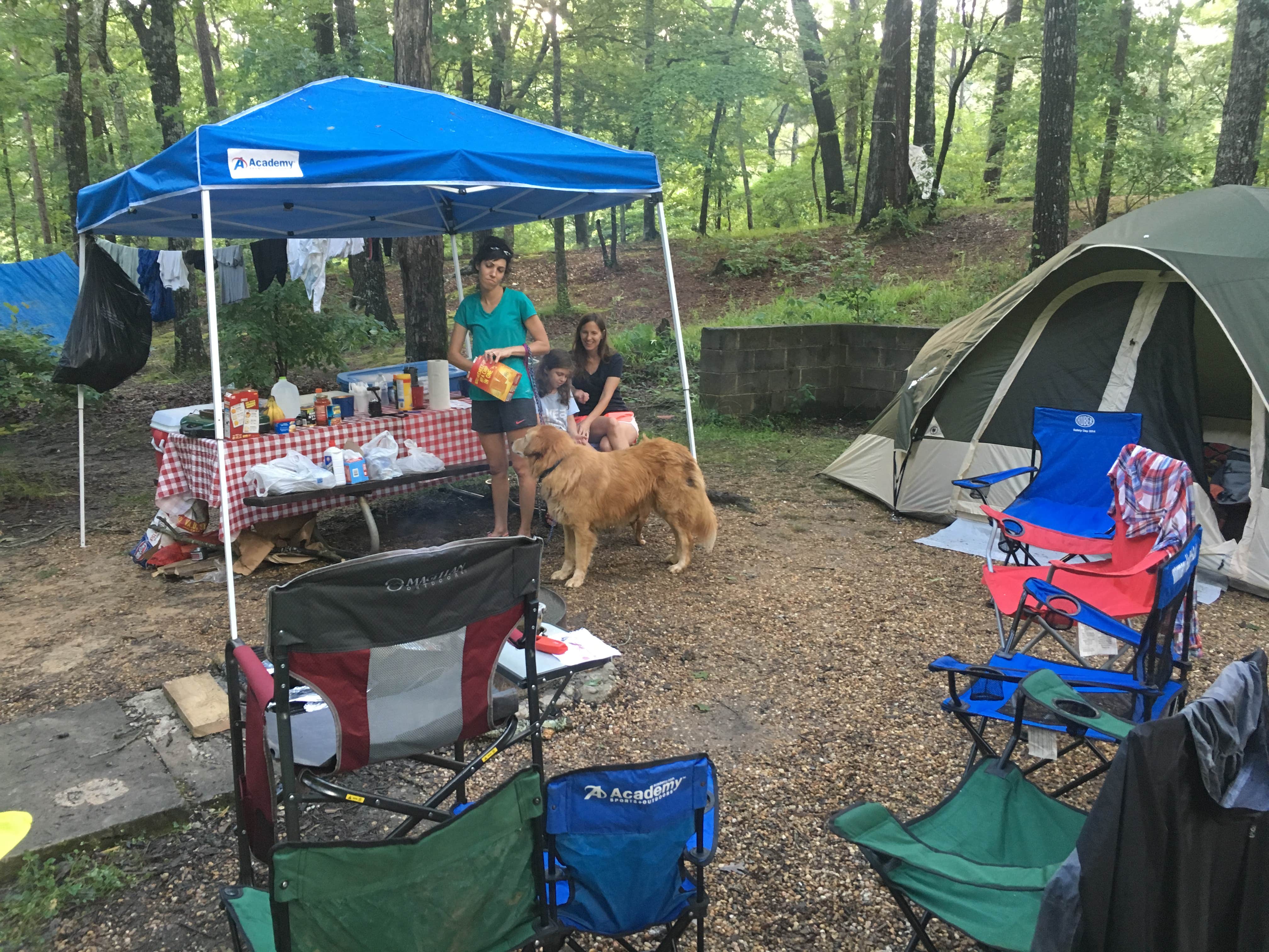 Jeremy S.'s photo of camping with pets at Oak Mountain State Park Campground near Jasper, AL