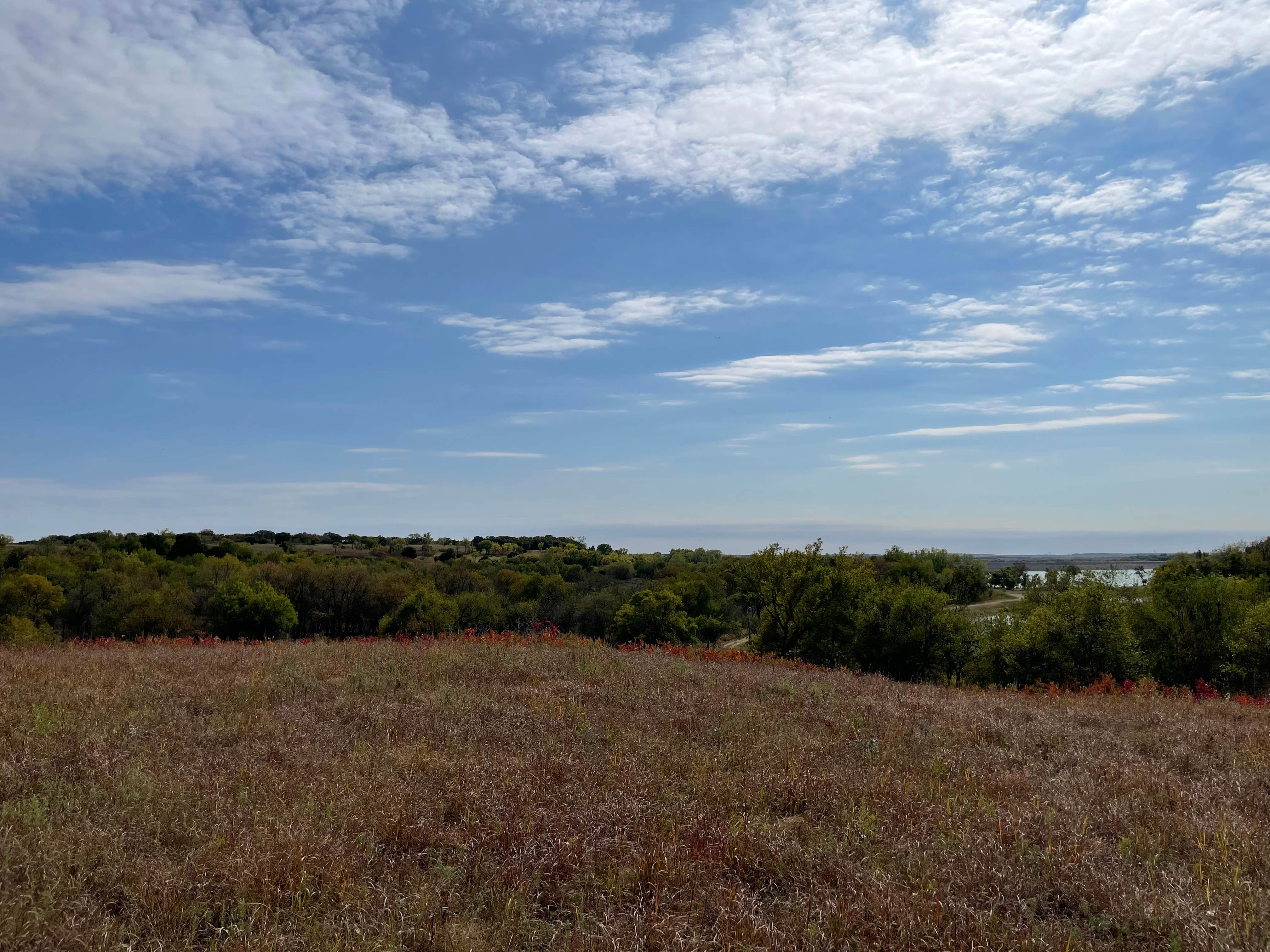 Camper-submitted photo at Quarry Bay Campground — Fall River State Park near Fall River, KS