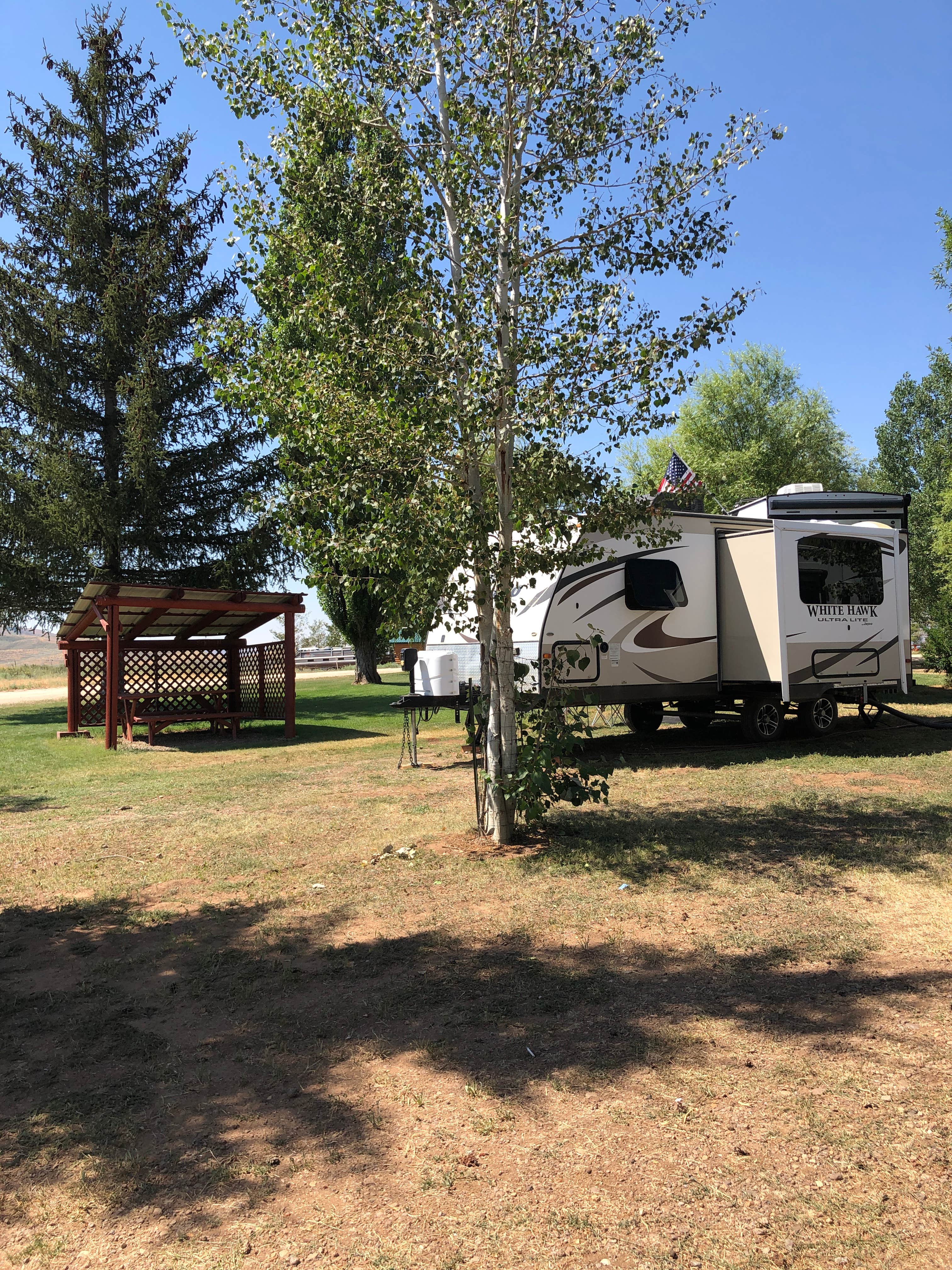 Trinity V.'s photo of rv camping at Trinity View Resort near Corral, ID