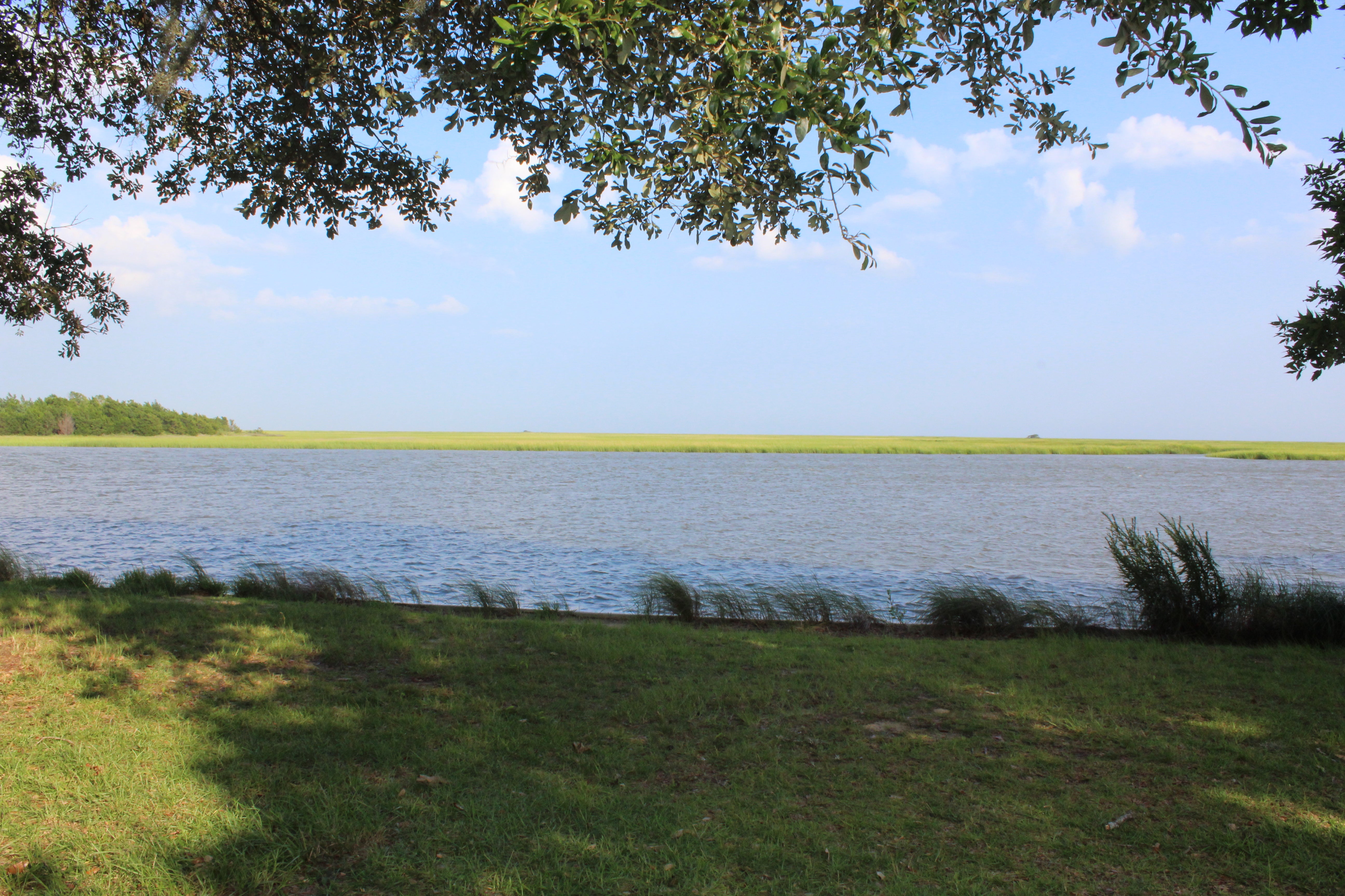 Campground view of the Intercoastal