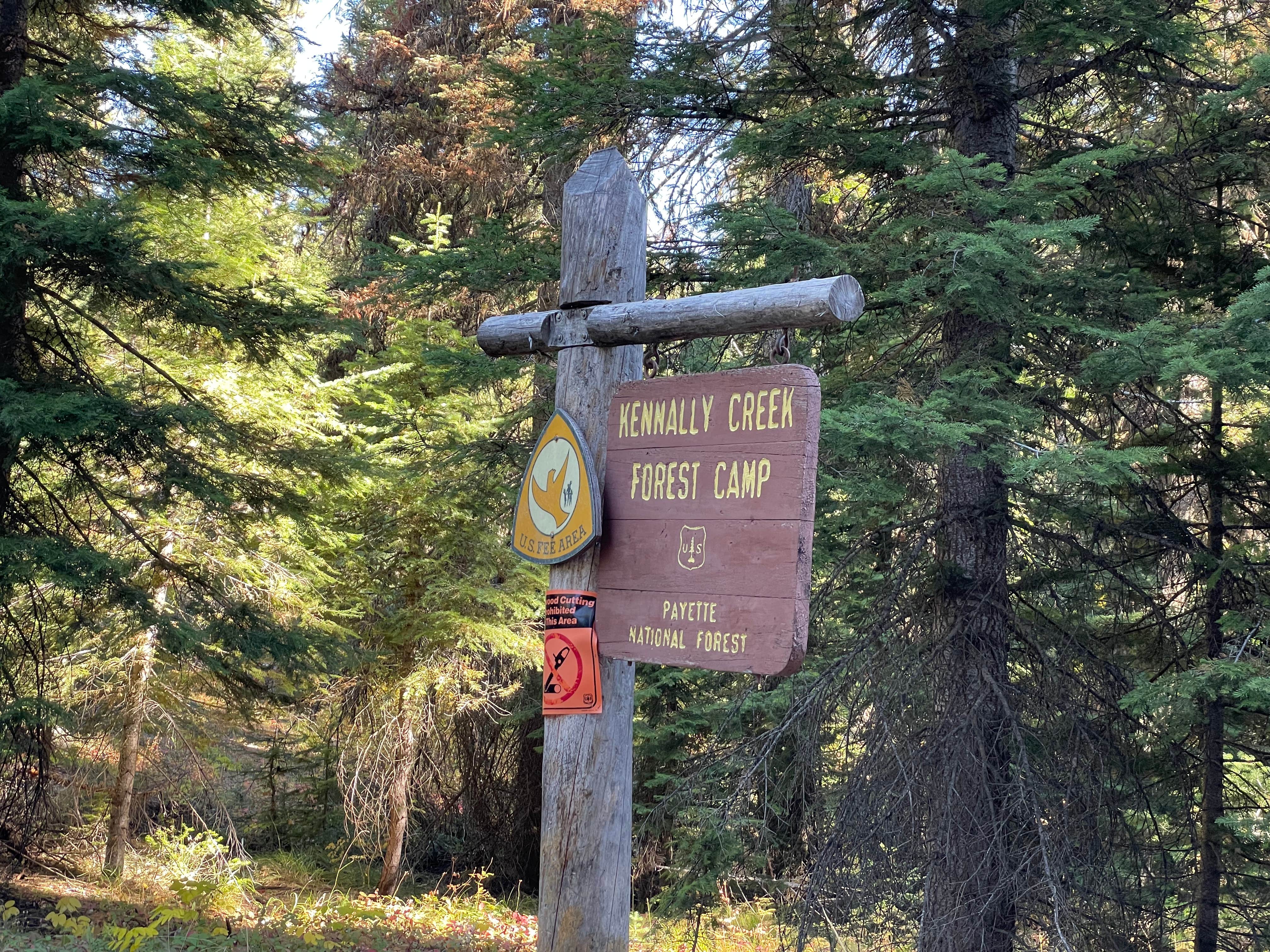 Camper-submitted photo at Kennally Creek near Cascade, ID