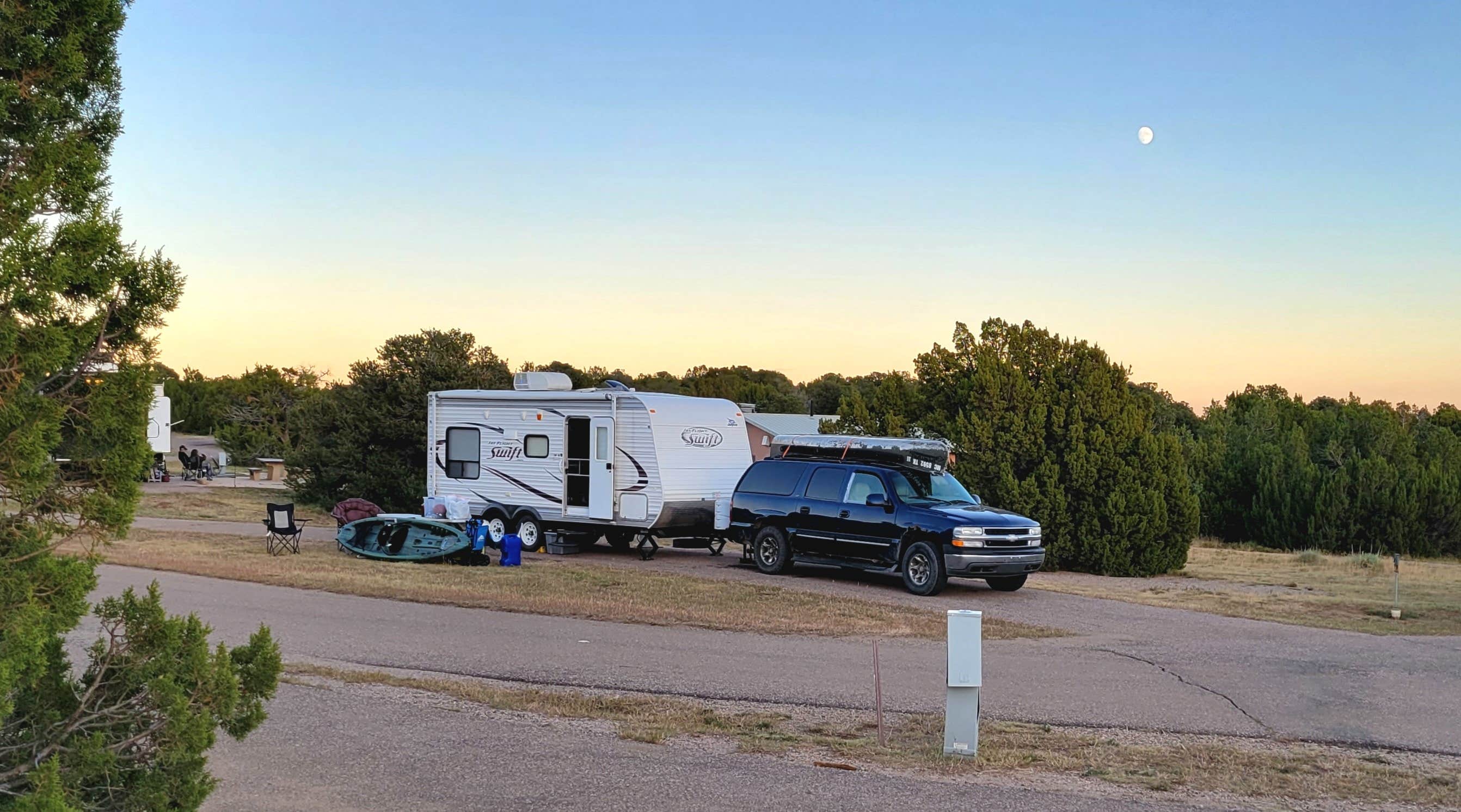 Nikki P.'s photo of rv camping at Piñon Campground — Lathrop State Park near La Veta, CO