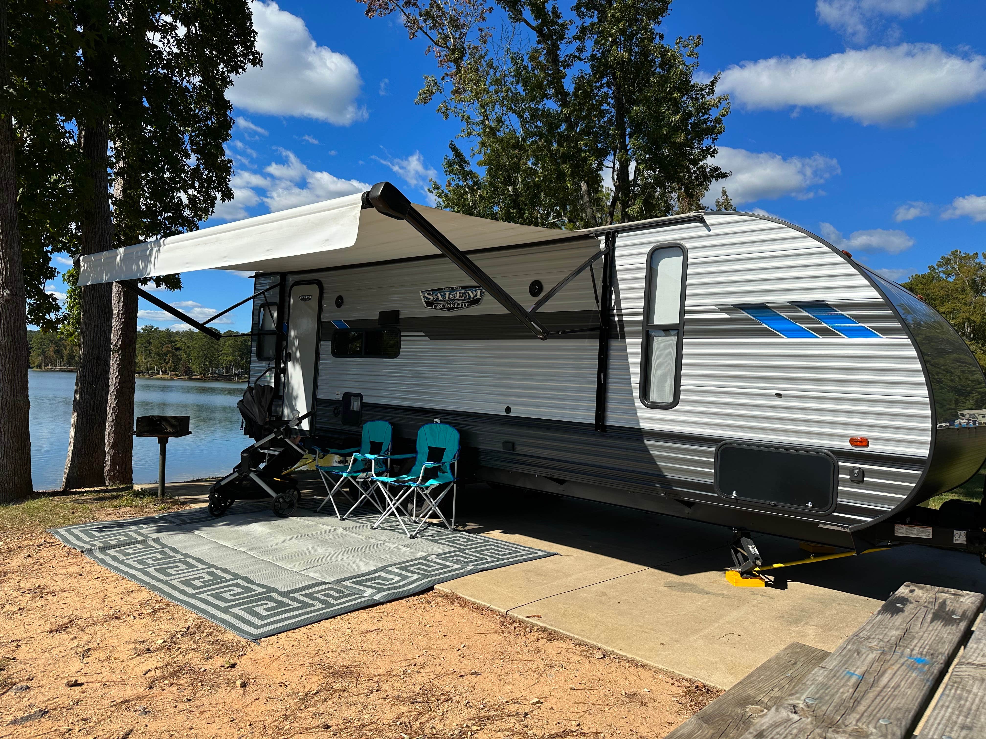 Alexis S.'s photo of tent camping at Wind Creek State Park Campground near Kent, AL