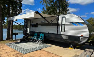 Alexis S.'s photo of tent camping at Wind Creek State Park Campground near Talladega National Forest