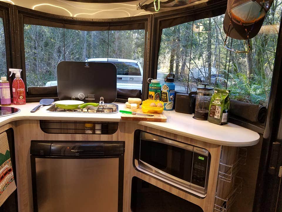 Shay F.'s photo of glamping accommodations at Kanaskat-Palmer State Park near Orting, WA