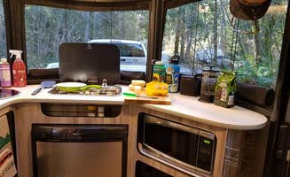 Shay F.'s photo of a cabin at Kanaskat-Palmer State Park near Ashford, WA