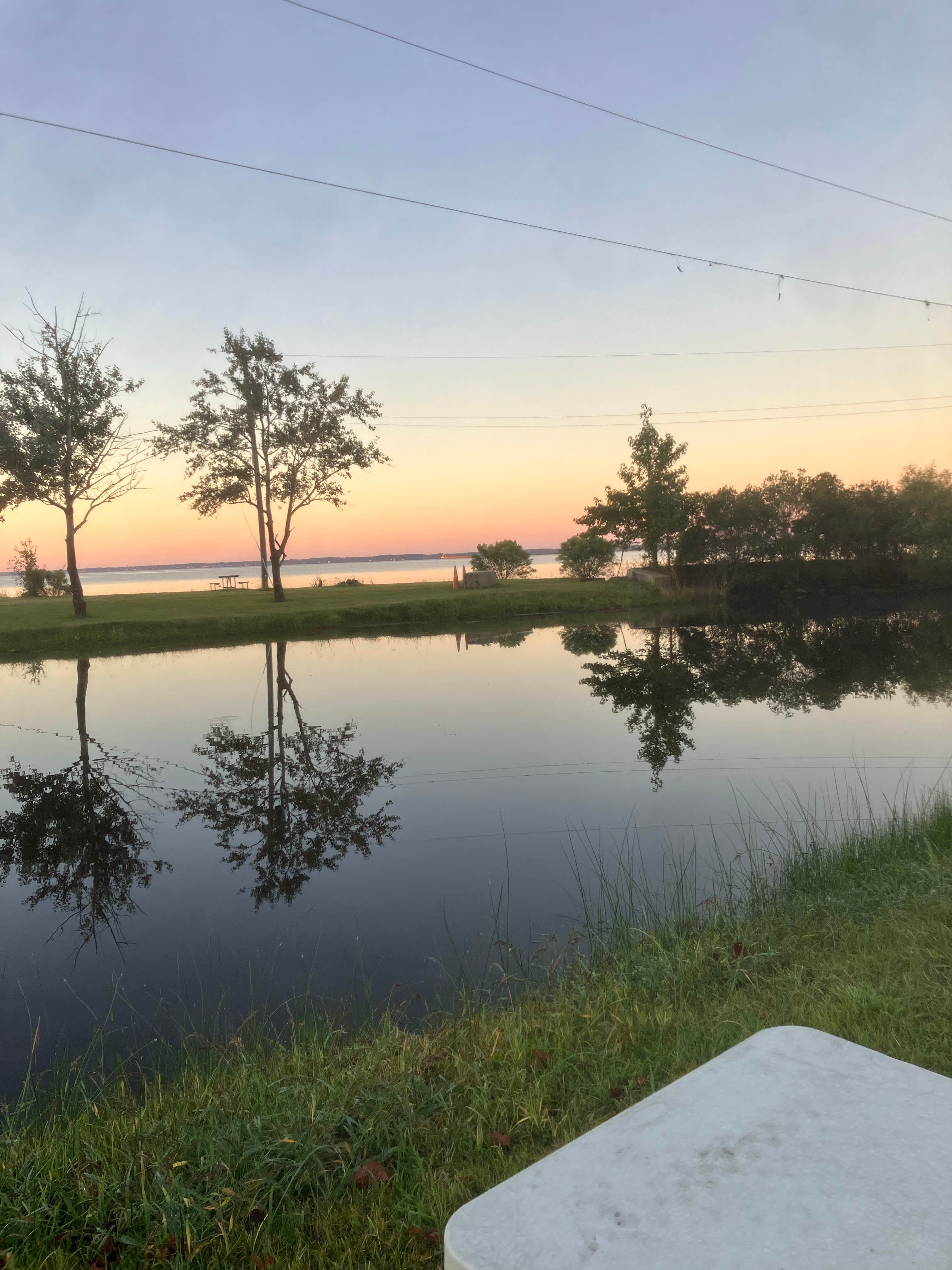 Camper-submitted photo at Sandy Point Resort Campground near Moyock, NC