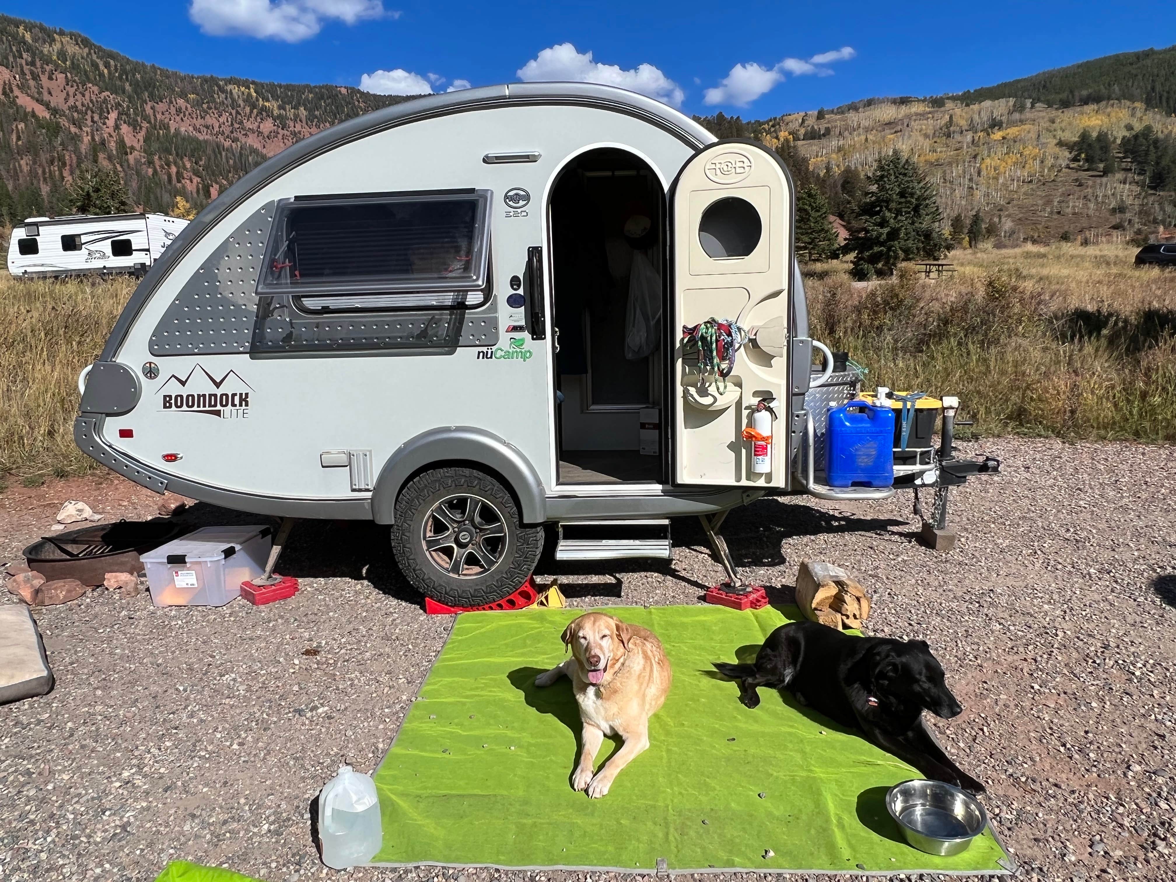Betzy G.'s photo of rv camping at Sylvan Lake Campground — Sylvan Lake State Park near Avon, CO