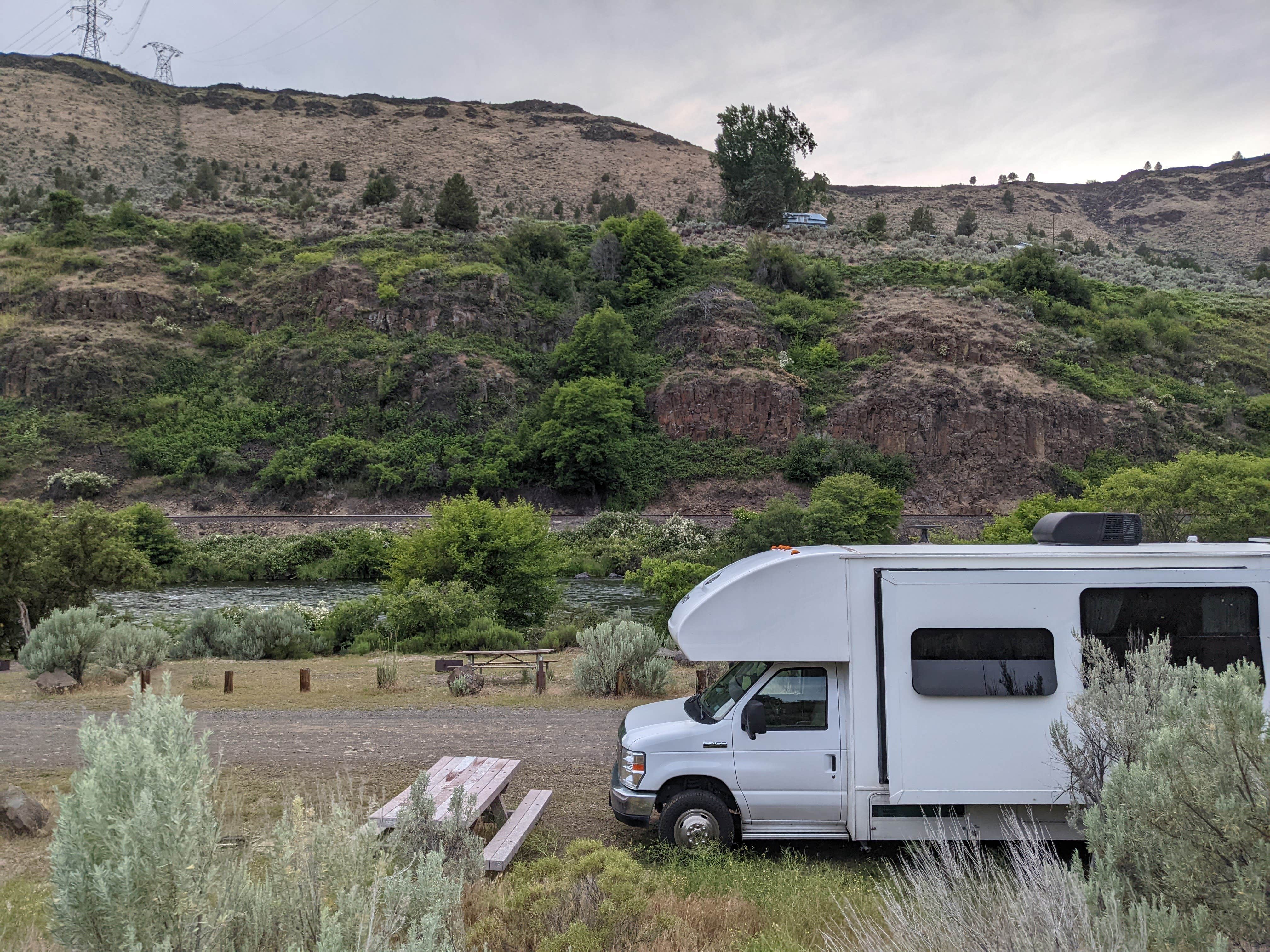 Camper-submitted photo at Oasis BLM Campground near Maupin, OR