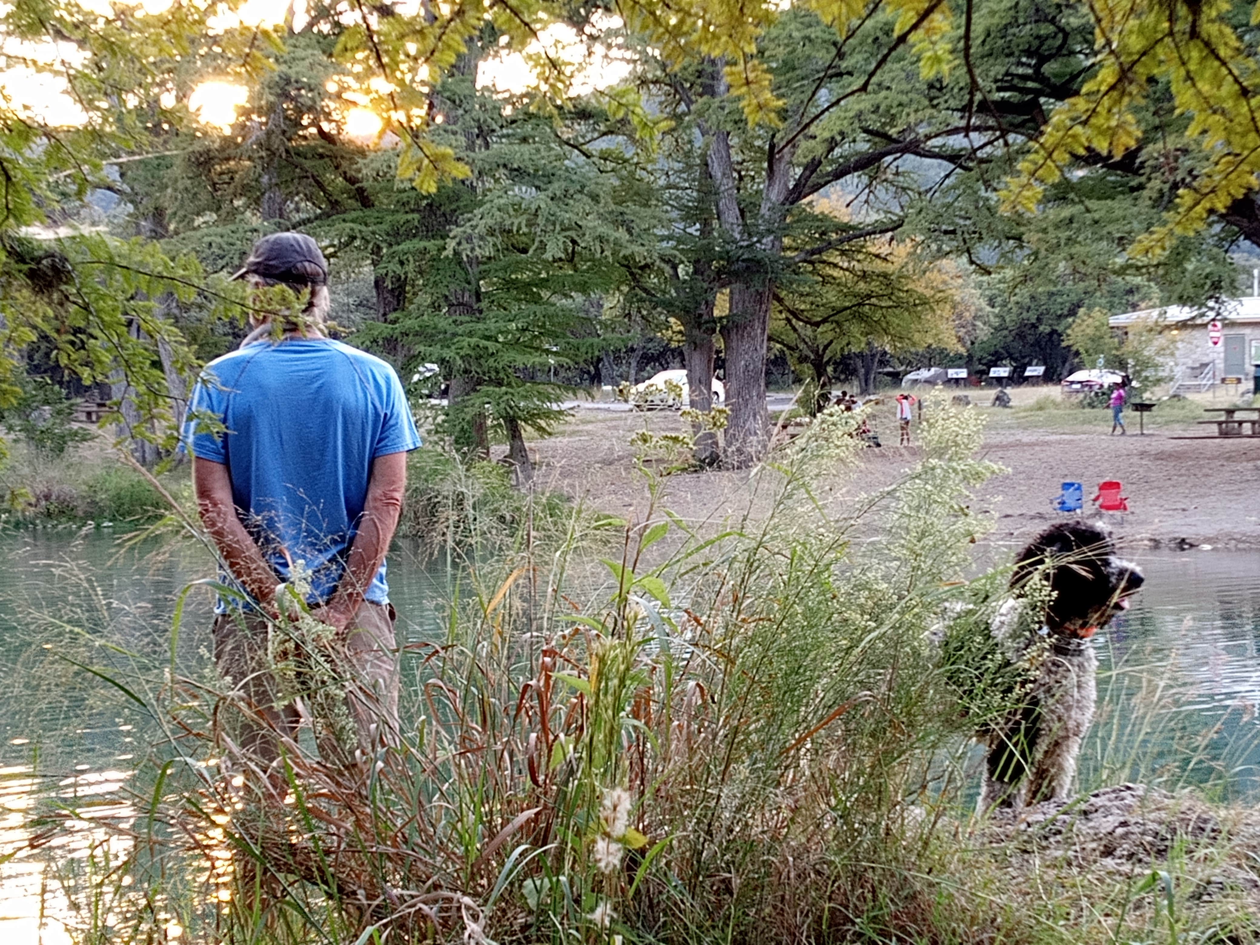 David N.'s photo of camping with pets at Parkview Riverside RV Park near Uvalde, TX