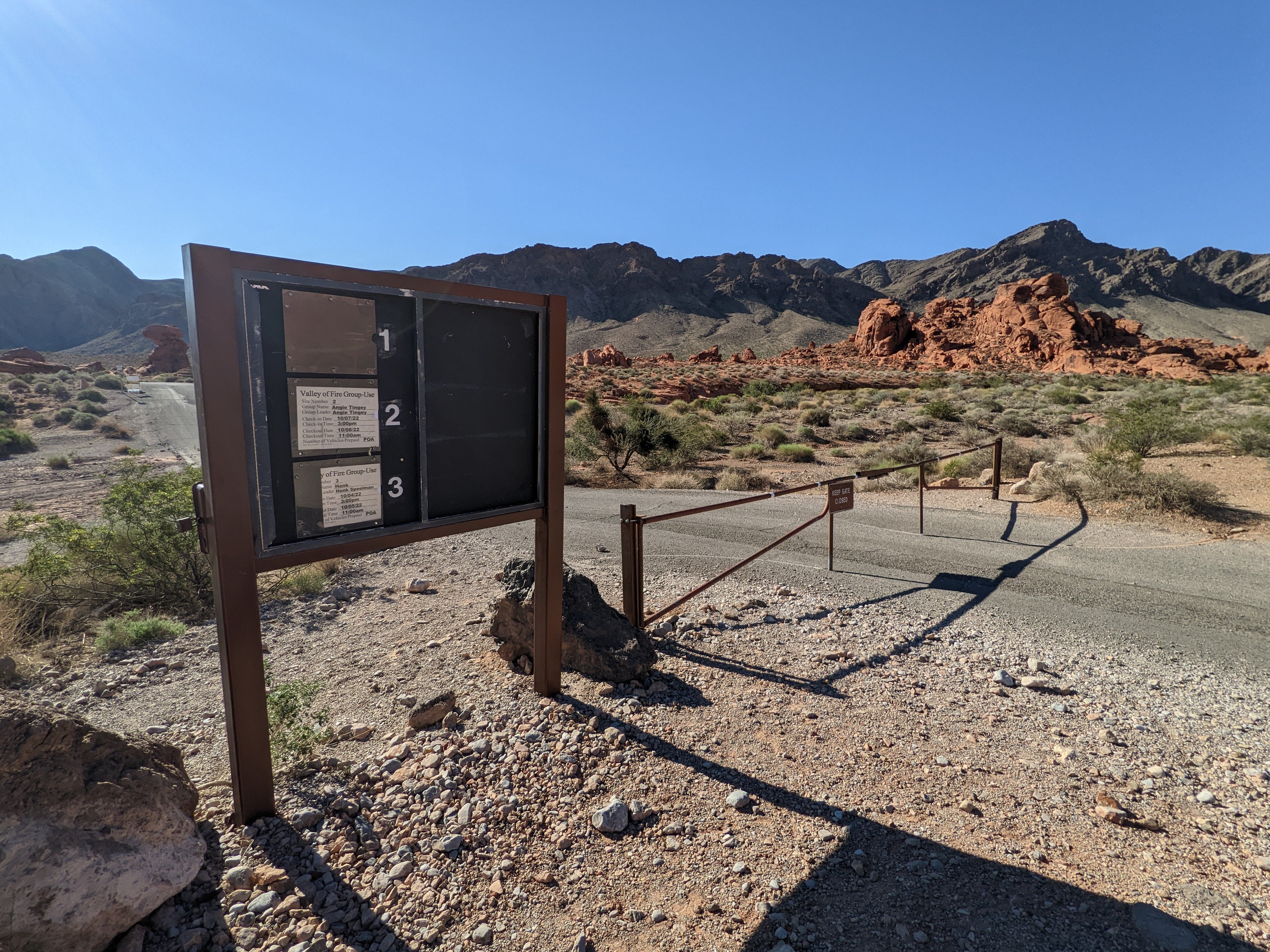 Camper submitted image from Group Campground — Valley of Fire State Park - 2