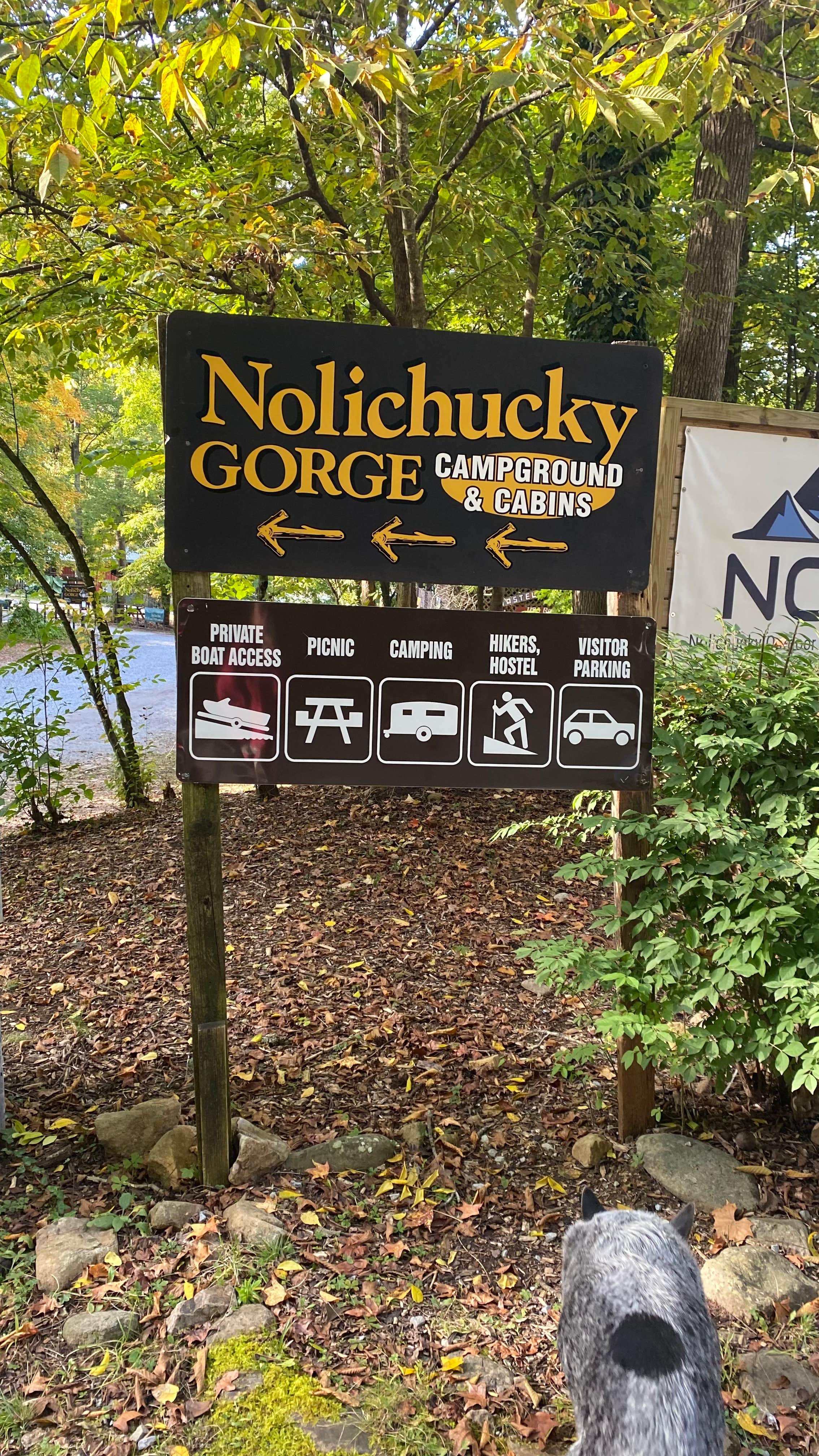 Camper-submitted photo at Nolichucky Gorge Campground near Ducktown, TN