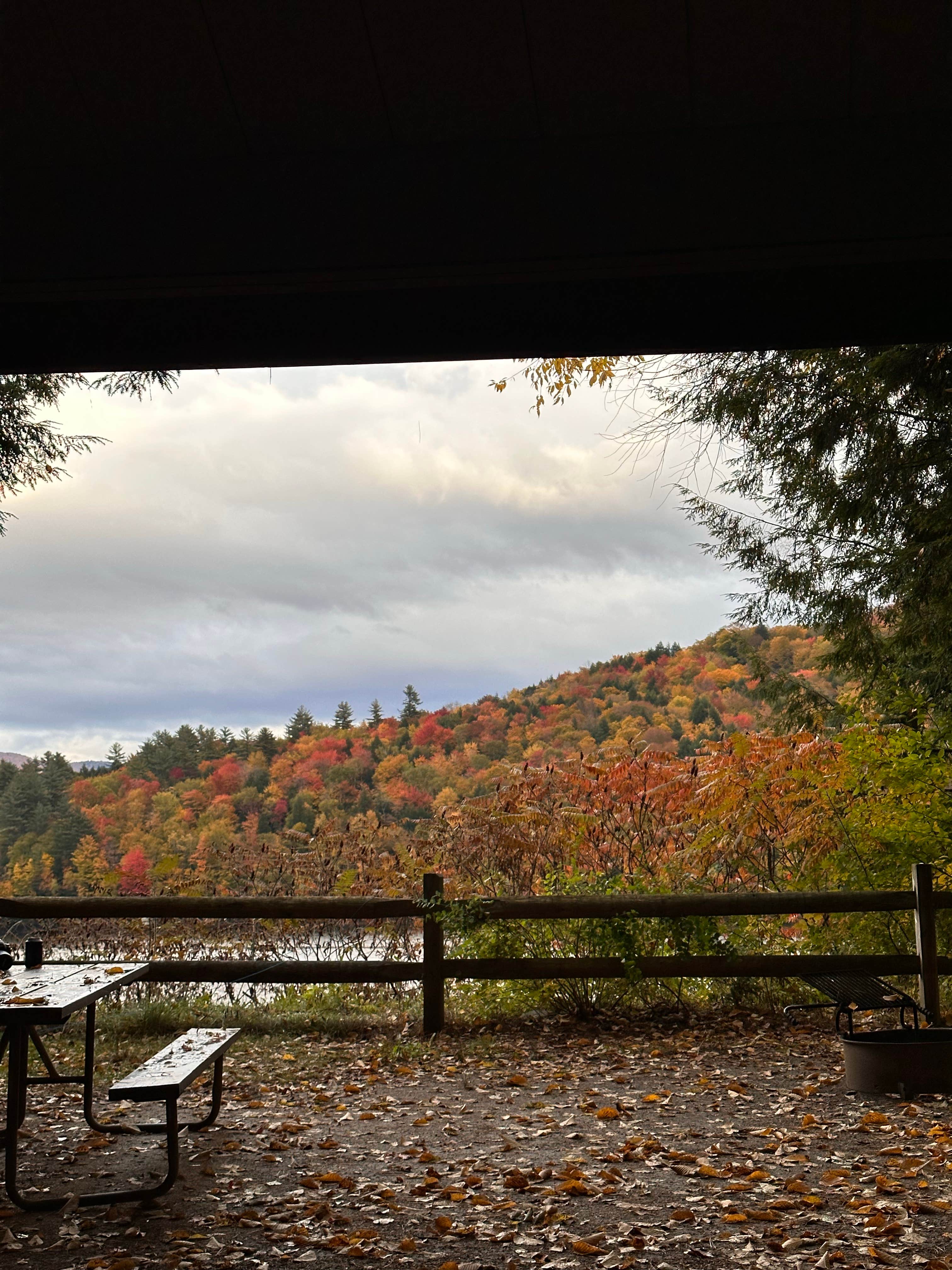 Camper-submitted photo at Little River State Park Campground near Barre, VT