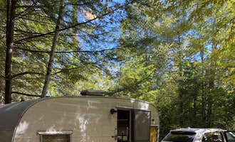 Camping near Harbor Hill Camping Area: Meredith Woods Four Season Camping, New Hampton, New Hampshire