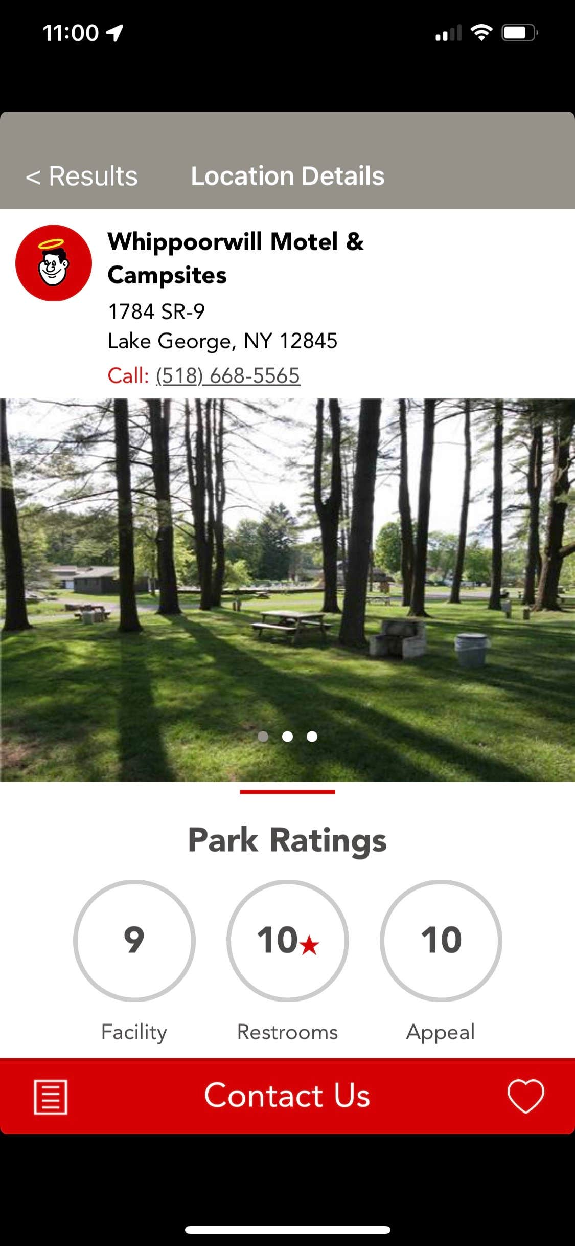 Camper-submitted photo at Whippoorwill Campsites near Gansevoort, NY