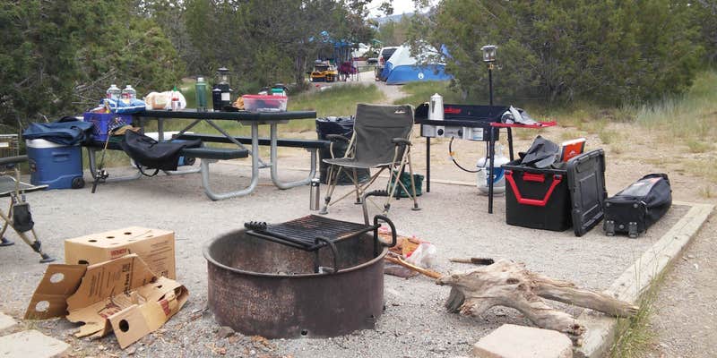 Camper submitted image from Lake View Campground — Cave Lake State Park