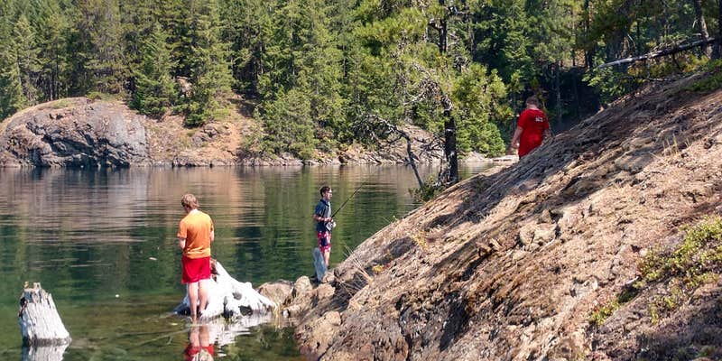 Camper submitted image from Cat Island — Ross Lake National Recreation Area