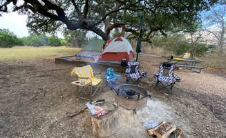 Steve L.'s photo of tent camping at Tejas Park near Horseshoe Bay, TX