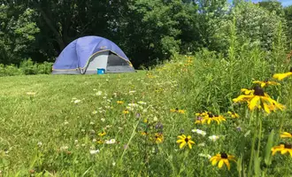 Camping near Moorings Campground: Continuous Harmony Farm, Lincolnville Center, Maine