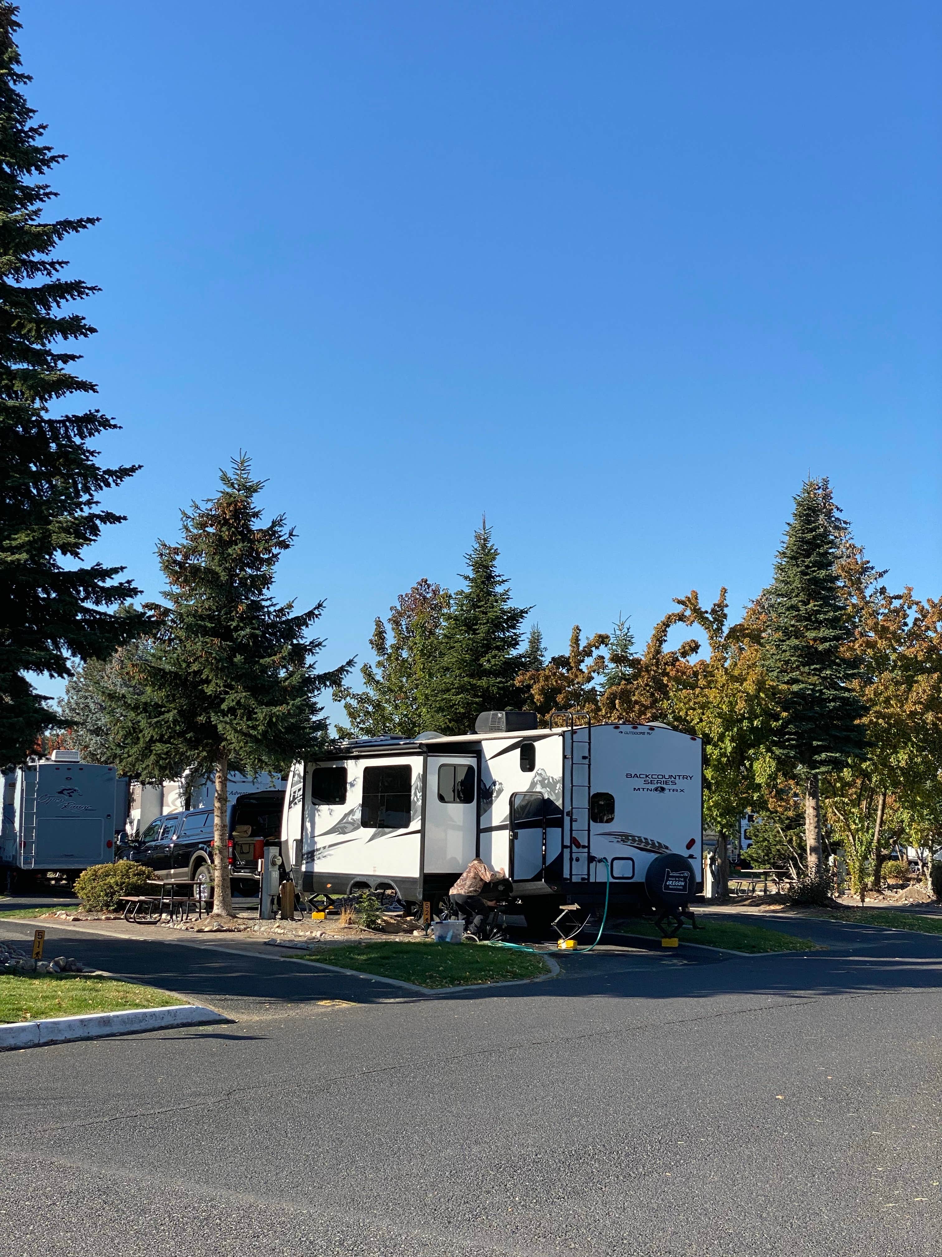 mary F.'s photo of rv camping at Alderwood RV Park near Chewelah, WA