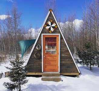 Camper-submitted photo from Micro A-Frame Cabin