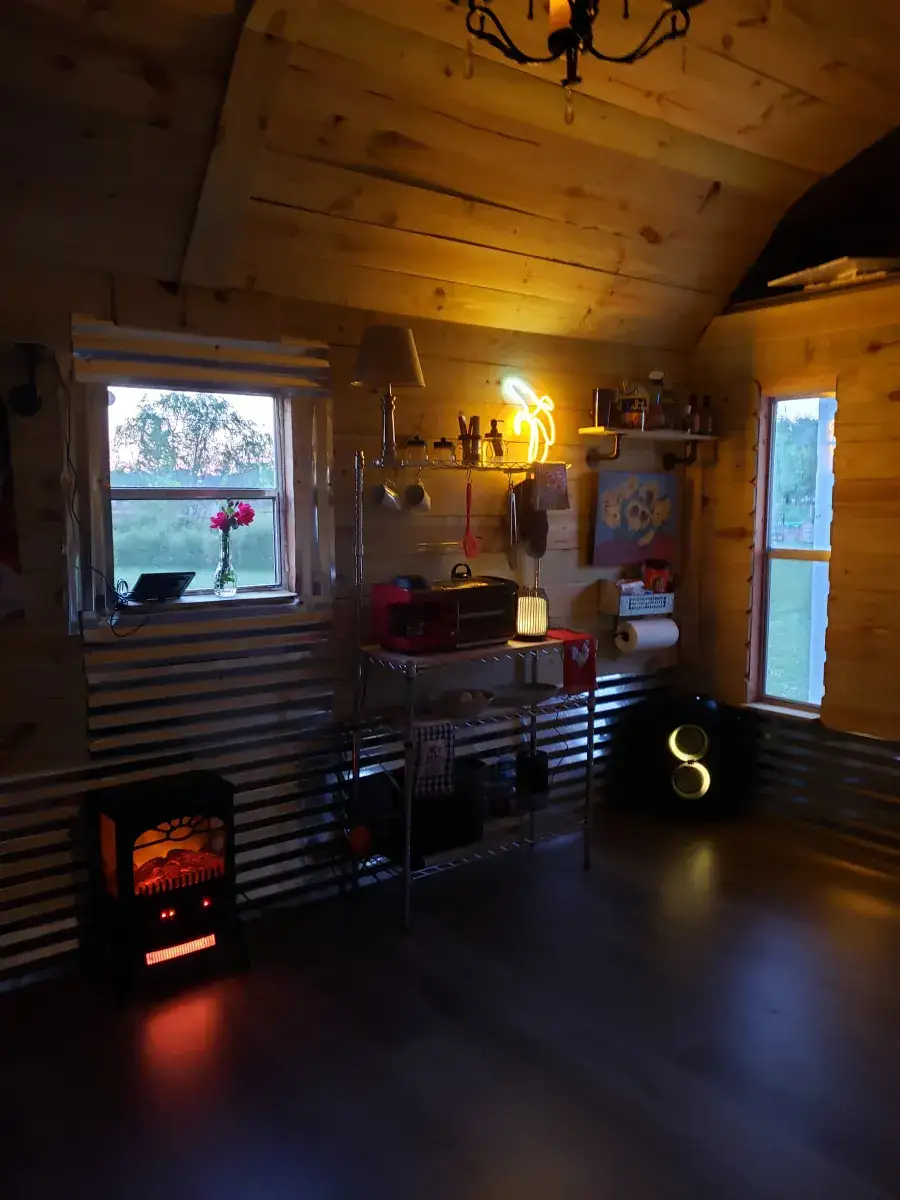 Camper-submitted photo at Lucky H & W Farm Hatchery Cabin near Shreveport, LA