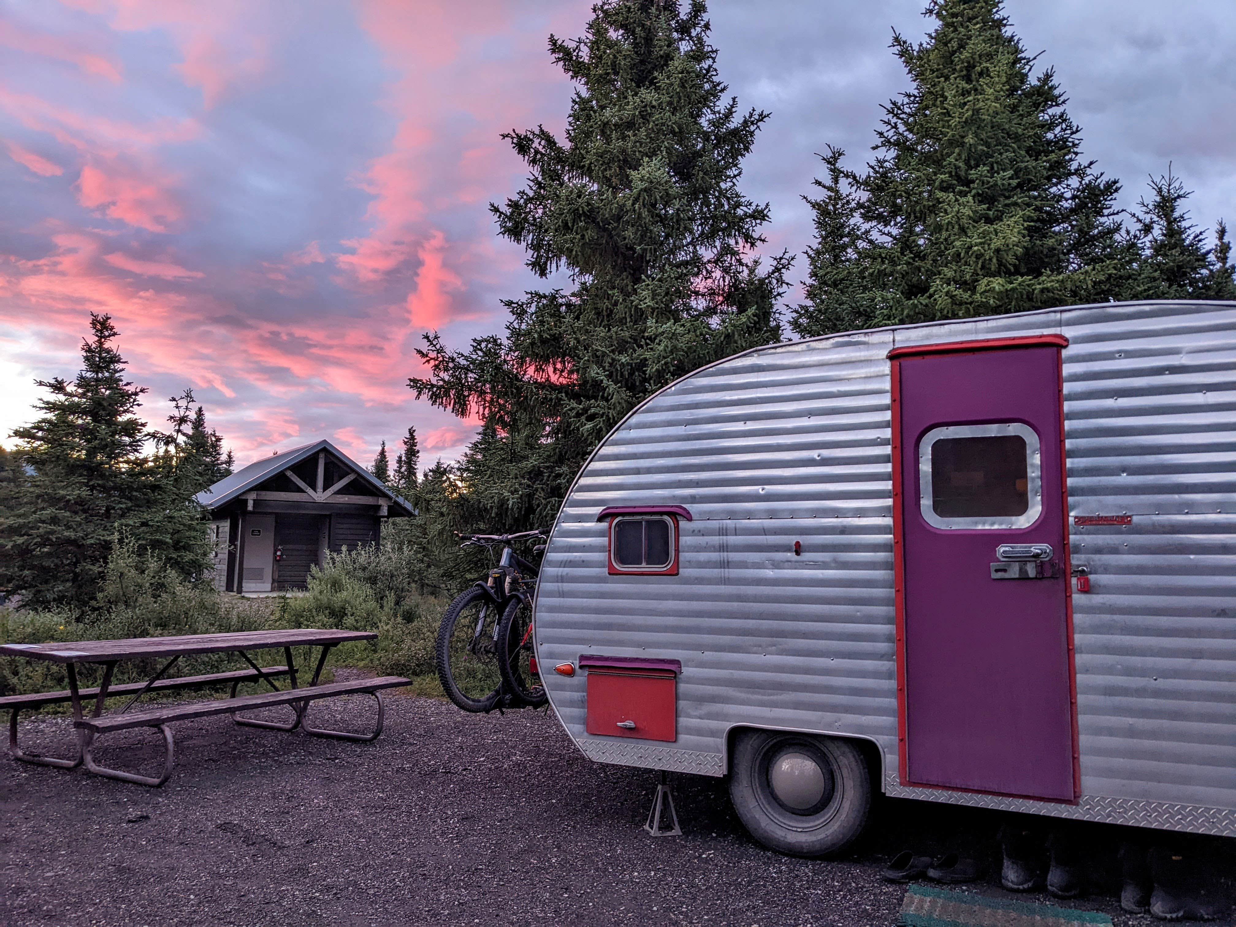 Shari  G.'s photo of rv camping at Teklanika River Campground — Denali National Park near Denali National Park and Preserve