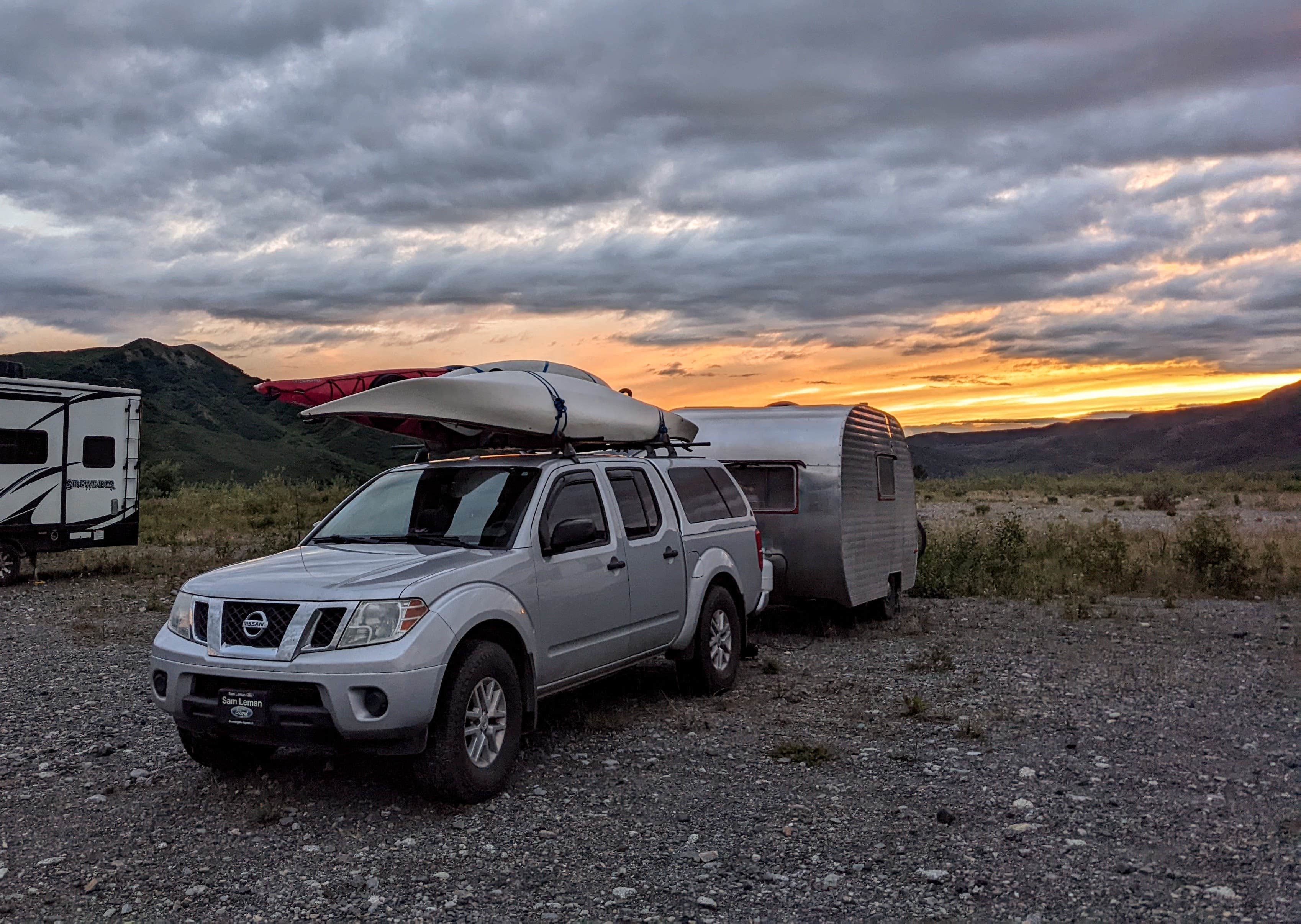 Camper submitted image from Isabell Pass, Gulkana Glacier Area - 2