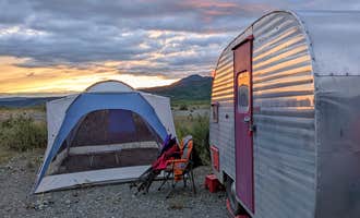 Camping near Richardson Highway Roadside Camp: Isabell Pass, Gulkana Glacier Area, Fort Greely, Alaska
