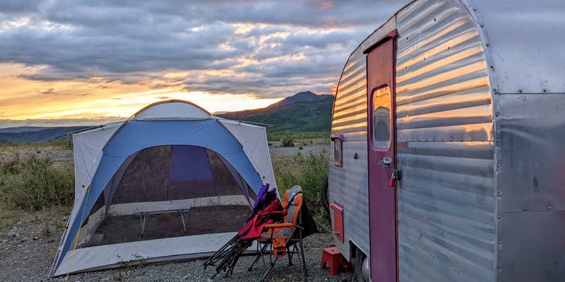Camper submitted image from Isabell Pass, Gulkana Glacier Area
