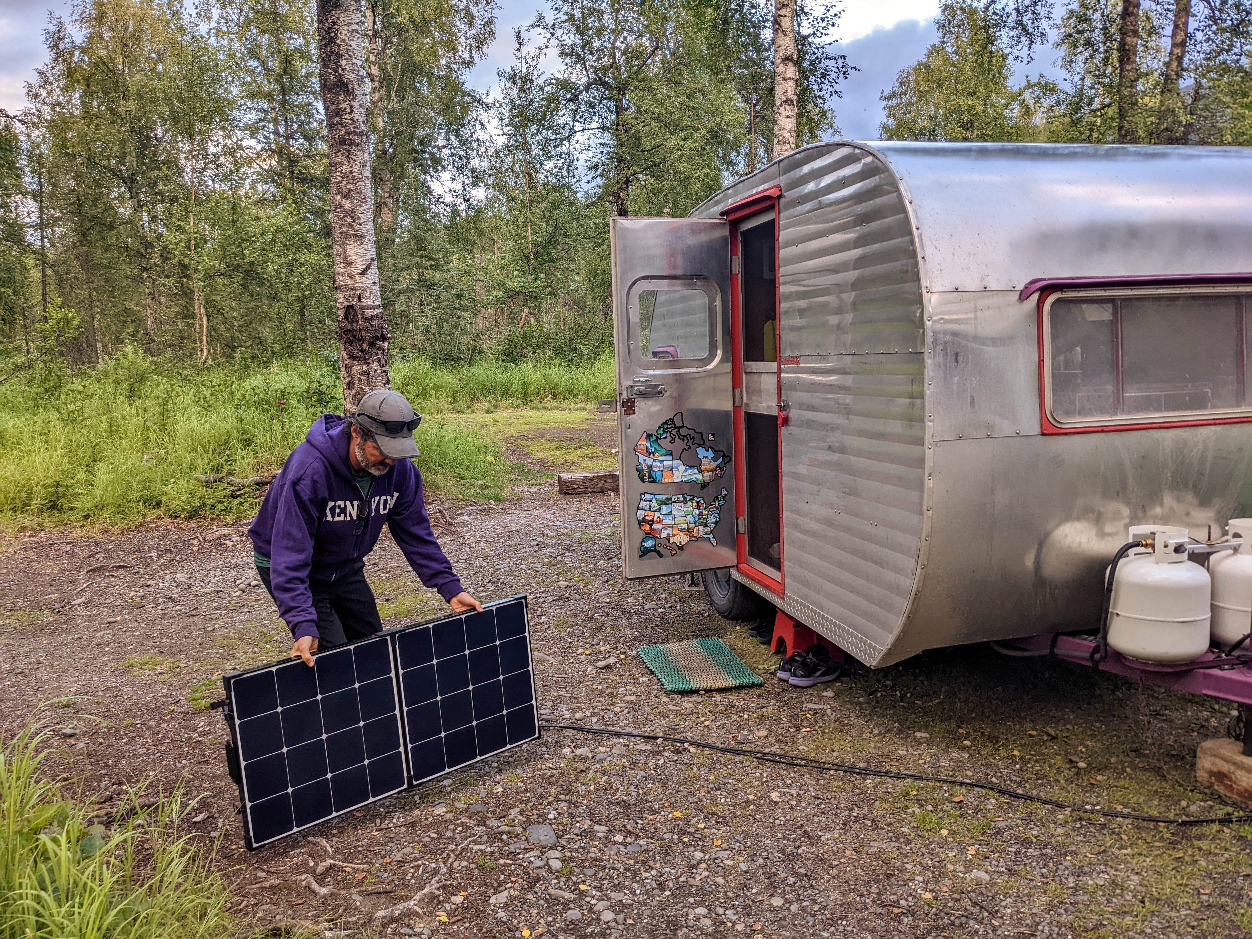 Shari  G.'s photo of rv camping at Byers Lake Campground near Talkeetna, AK