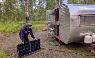 Shari  G.'s photo of rv camping at Byers Lake Campground near Talkeetna, AK