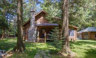 Camping near Peaceful Woodlands Campground: Hunt Lodge Log Cabin | Peaceful Area Near Attractions, Mount Pocono, Pennsylvania