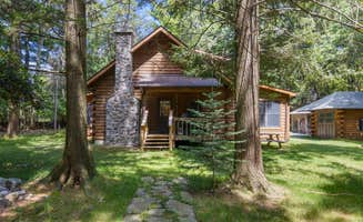 Laila F.'s photo of a cabin at Hunt Lodge Log Cabin | Peaceful Area Near Attractions near Factoryville, PA