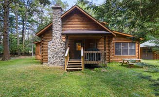 Laila F.'s photo of a cabin at Hunt Lodge Log Cabin | Peaceful Area Near Attractions near Bethany, PA