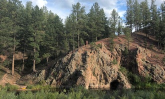Camping near Meadows Group Campground: Lone Rock Campground, Deckers, Colorado