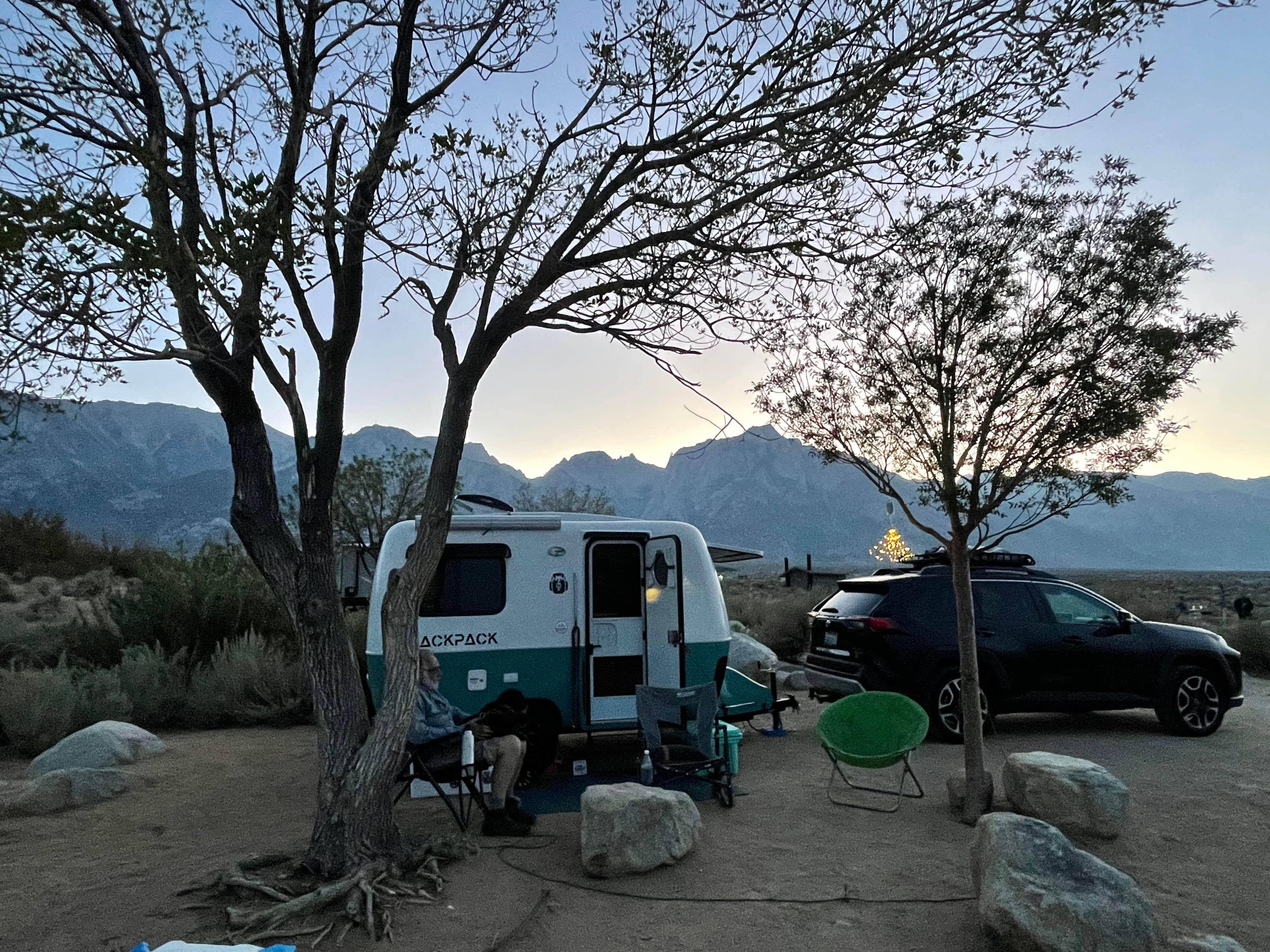 C S.'s photo of rv camping at Tuttle Creek Campground — Alabama Hills near Darwin, CA