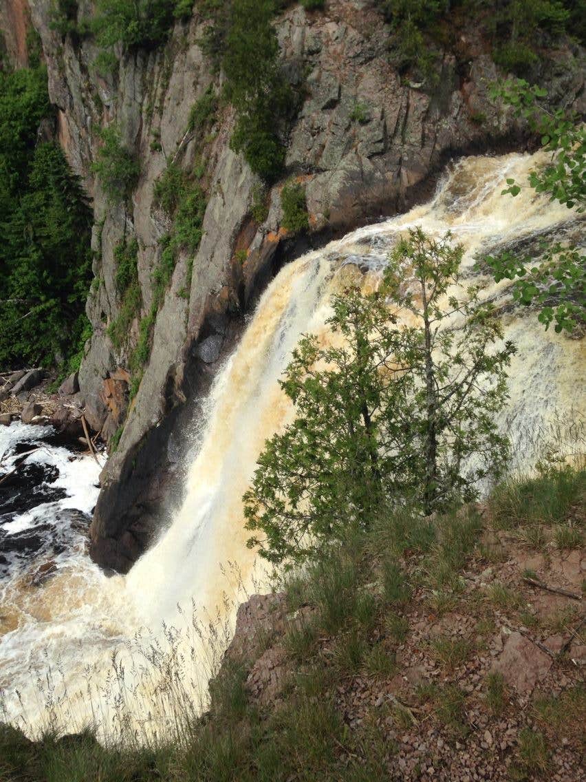 Camper submitted image from Baptism River Campground — Tettegouche State Park - 3