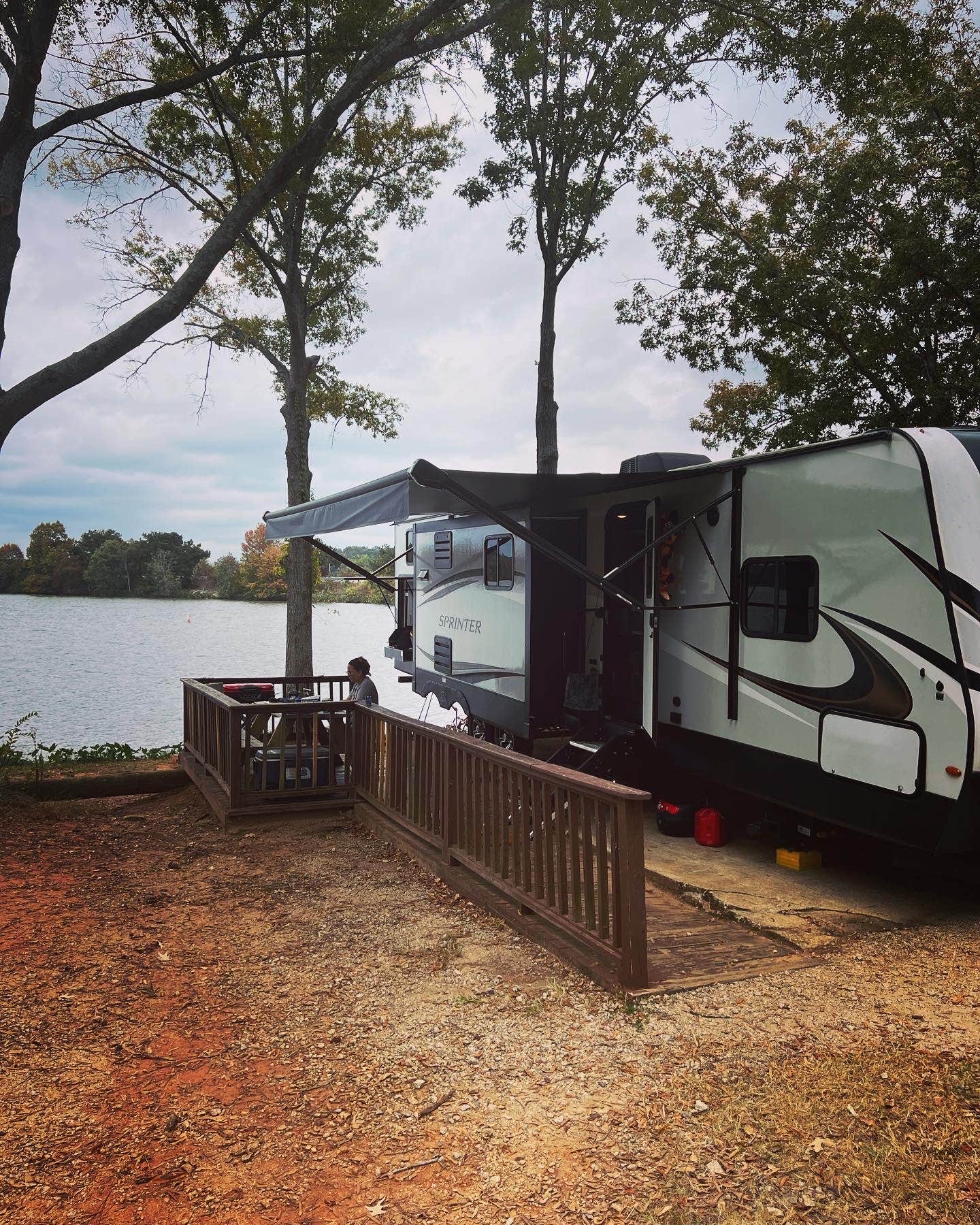 Derick B.'s photo of rv camping at North Shore Landing near Crawfordville, GA